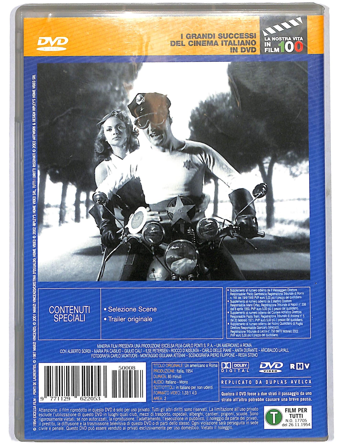 EBOND Un americano a Roma EDITORIALE DVD D637627