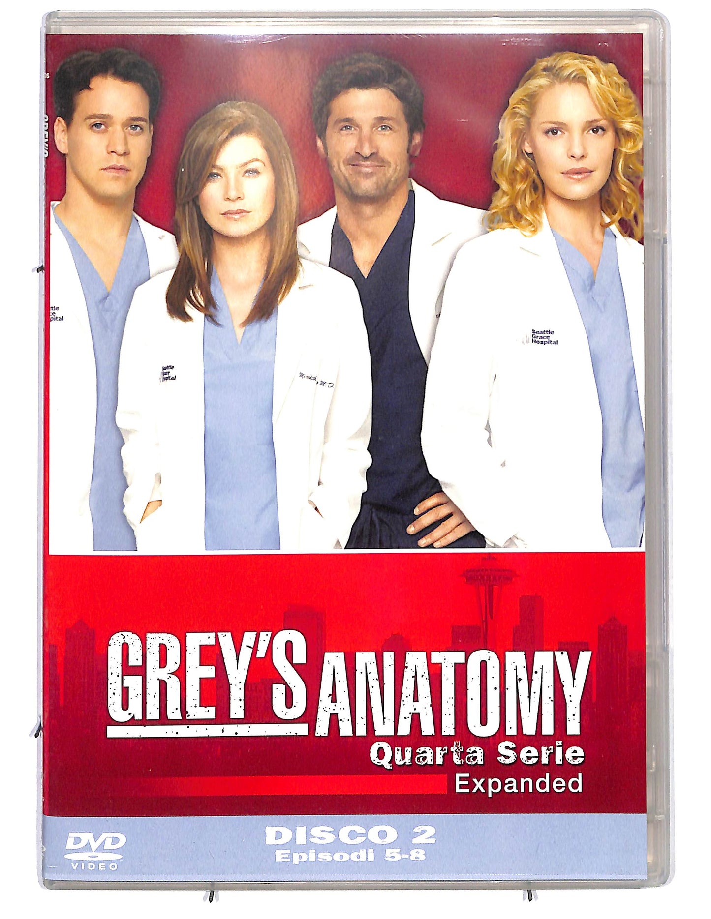 EBOND Grey's Anatomy Quarta serie Expanded disco 2 Ep.5-8 DVD D637655