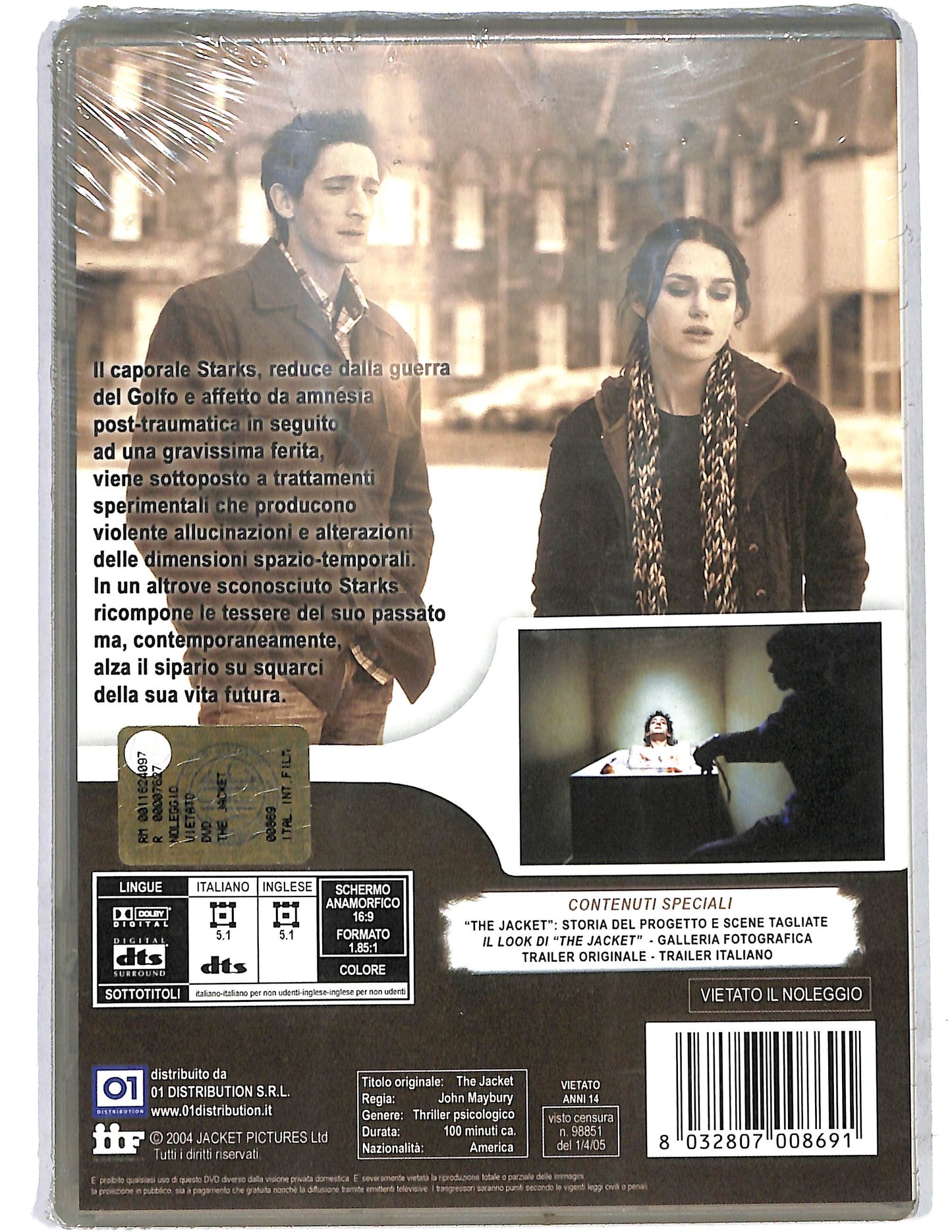 EBOND The Jacket DVD D637802