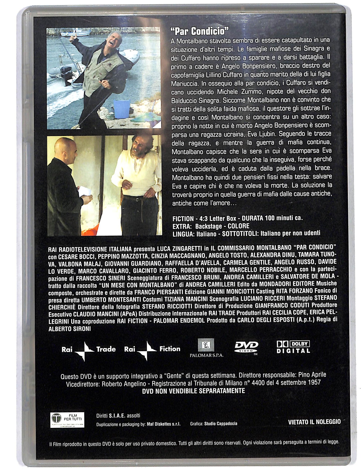 EBOND Il commissario Montalbano Par condicio vol.4 EDITORIALE DVD D637842