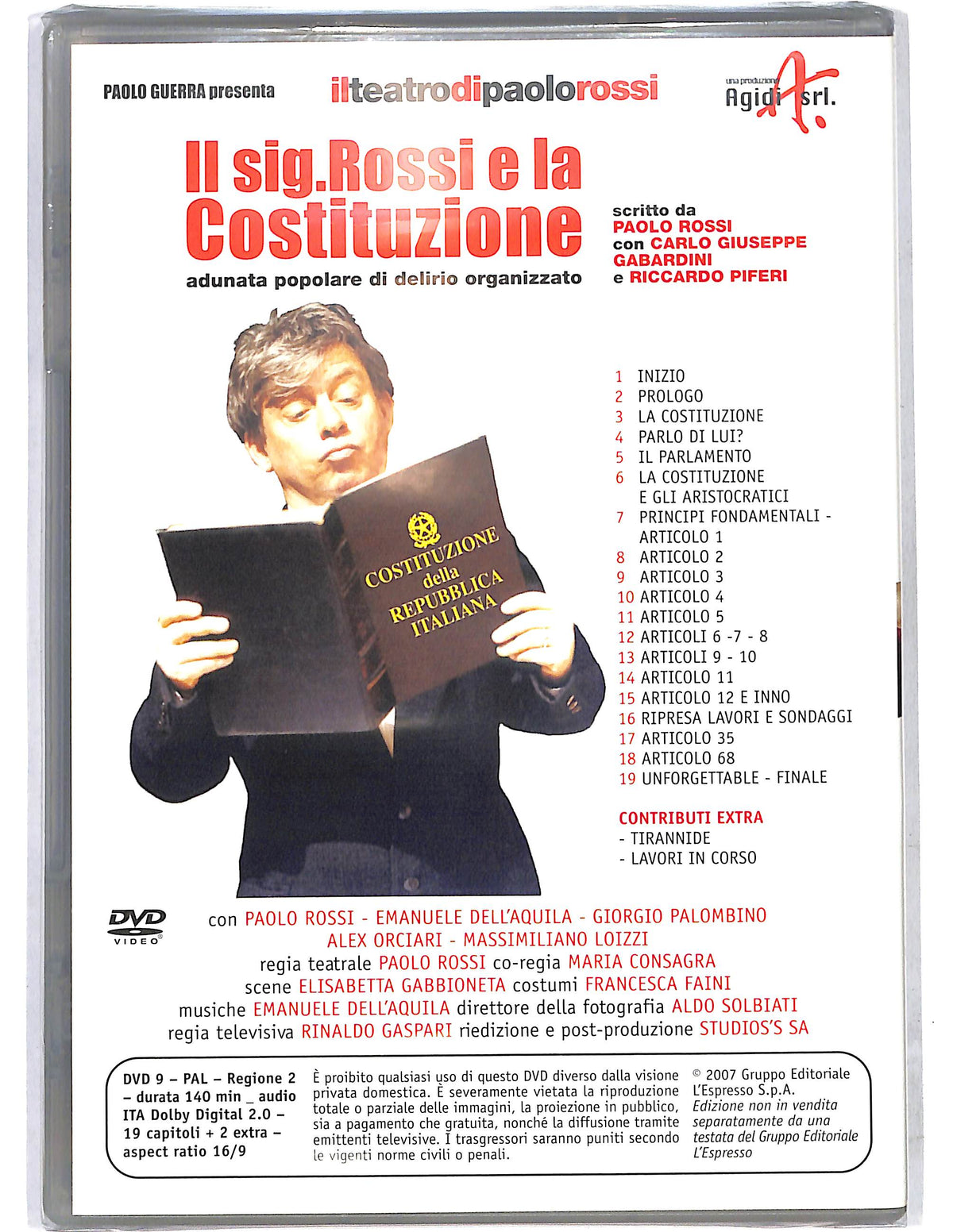 EBOND Il sig. Rossi e la Costituzione Vol.5 EDITORIALE DVD D637925
