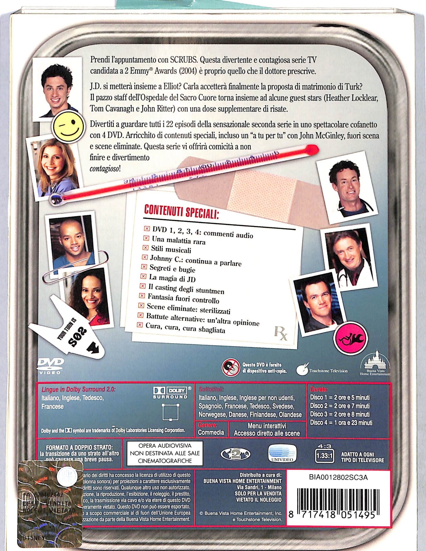 EBOND Scrubs Medici ai primi ferri Seconda serie DVD D637940