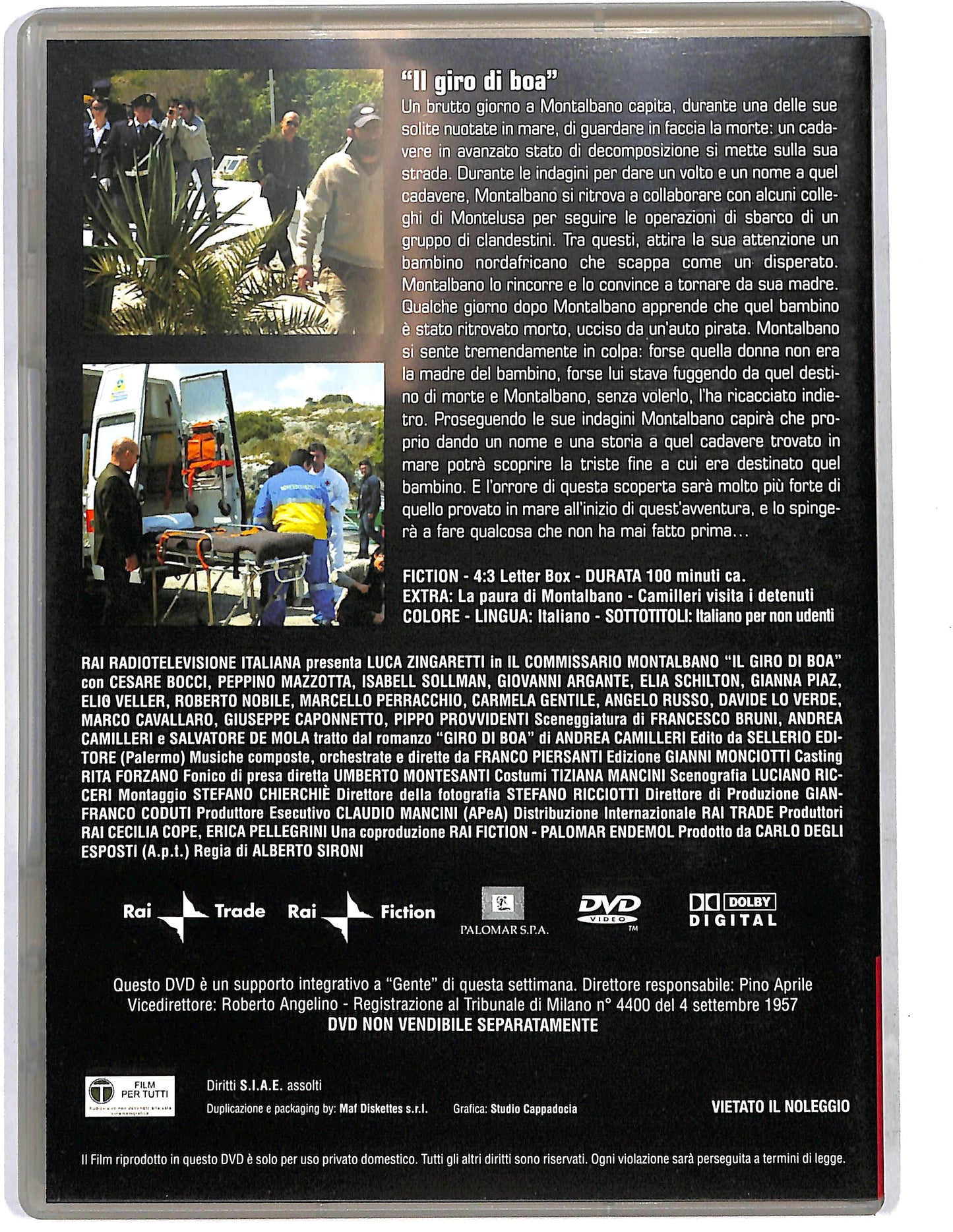 EBOND Il commissario Montalbano Il giro di boa Vol.3 EDITORIALE DVD D638032
