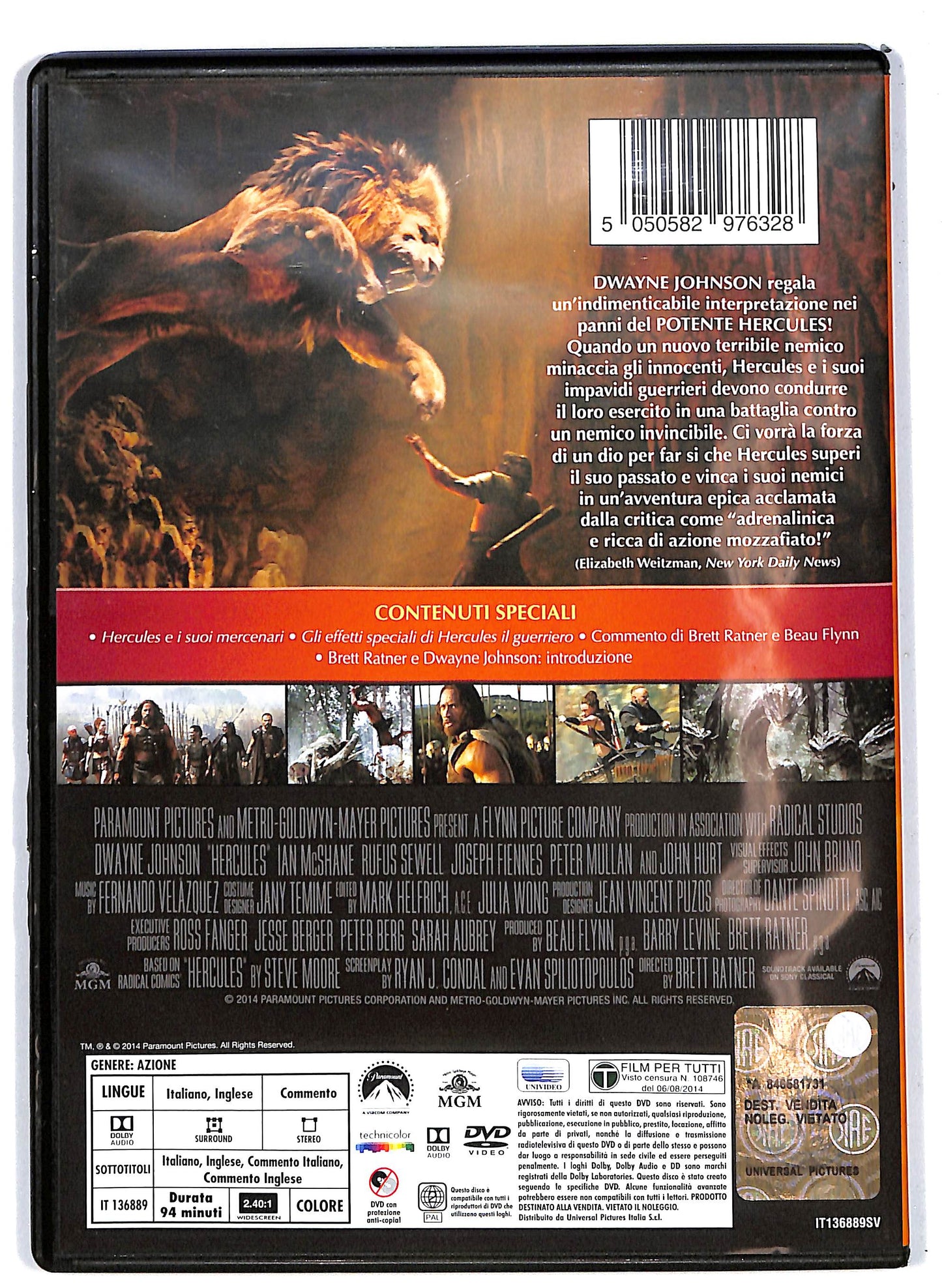 EBOND Hercules il guerriero DVD D638144