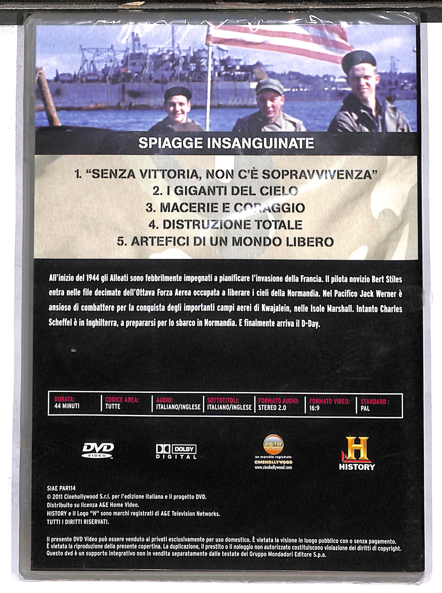 EBOND World War II - Gli archivi ritrovati della Sec EDITORIALE DVD D638220