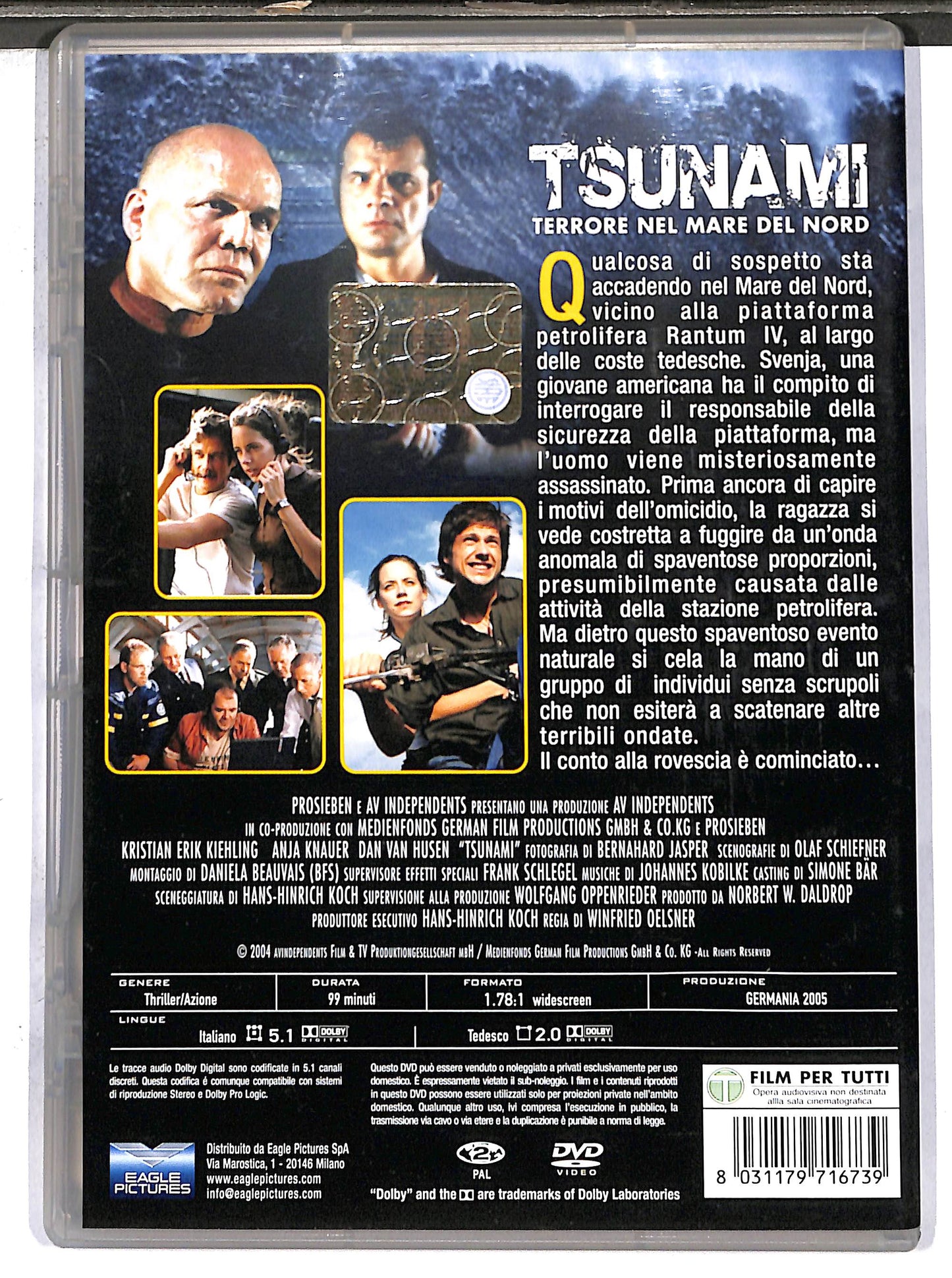EBOND tsunami - terrore nel mare del nord DVD D638227
