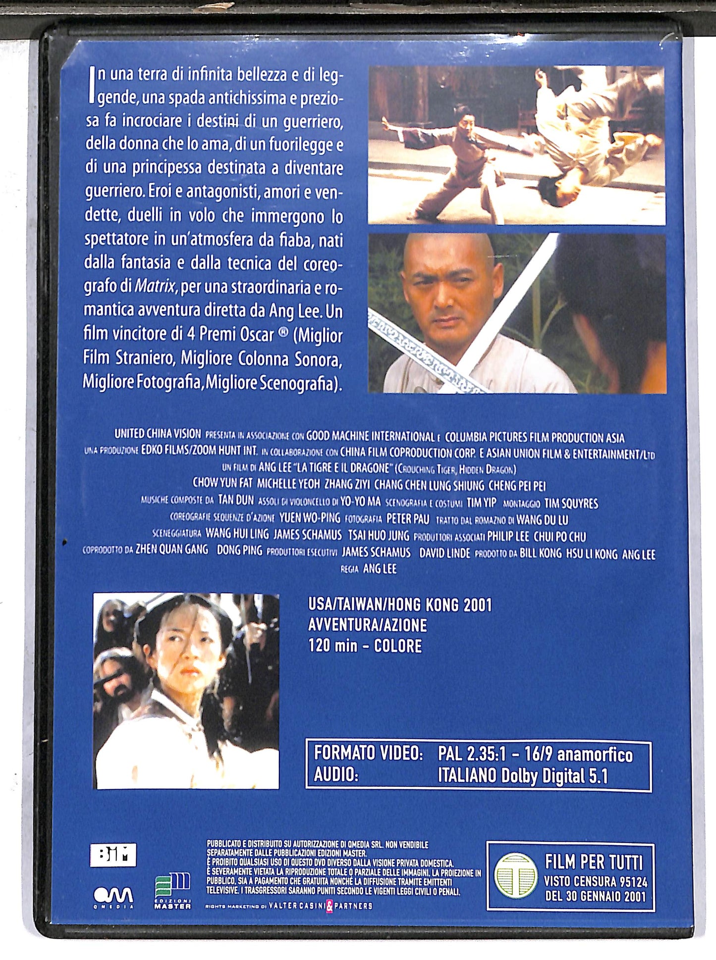 EBOND La tigre e il dragone EDITORIALE DVD D638411