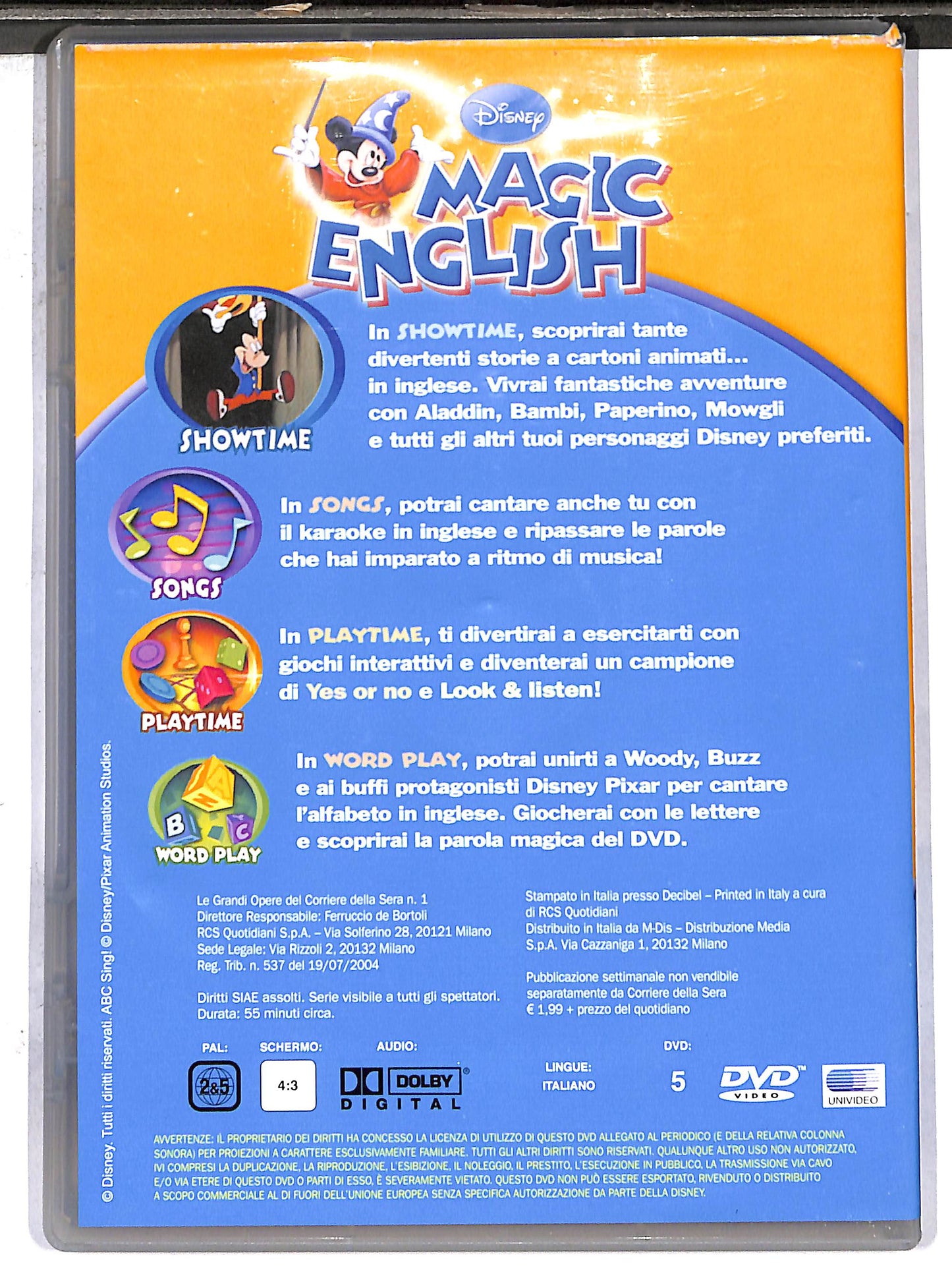 EBOND Magic English vol. 1 HELLO: Tanti Saluti EDITORIALE DVD D638413