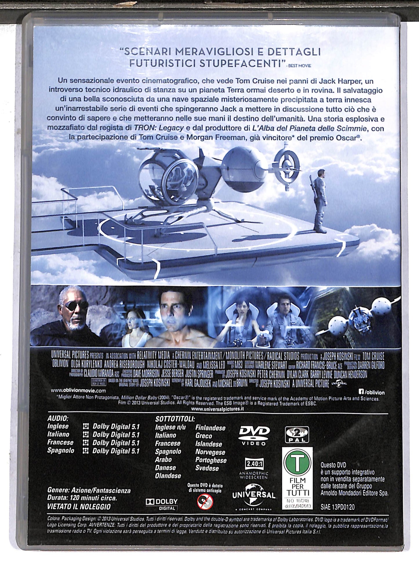 EBOND Oblivion EDITORIALE DVD D638437