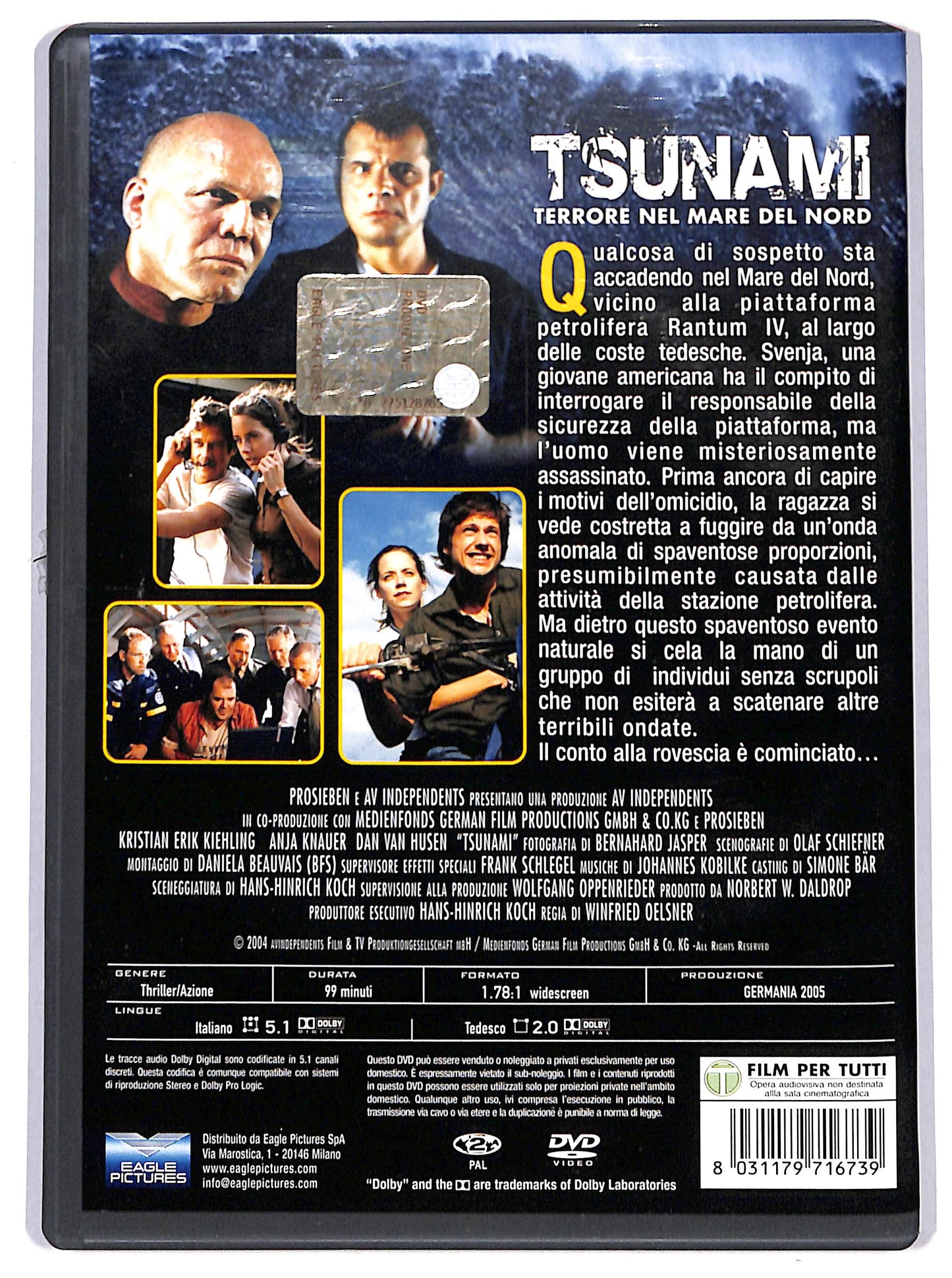 EBOND tsunami - terrore nel mare del nord DVD D638601