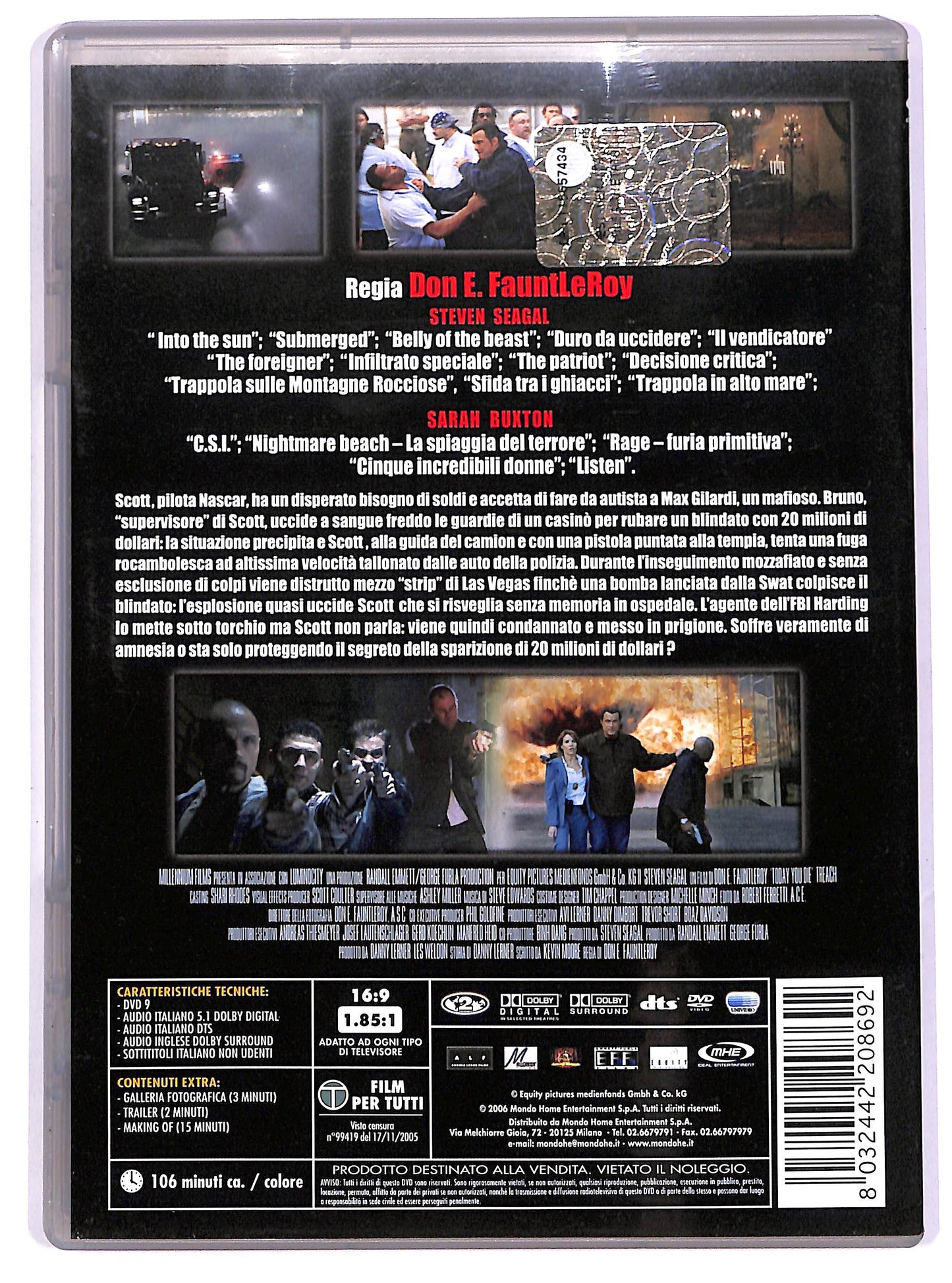 EBOND Today You Die DVD D638707