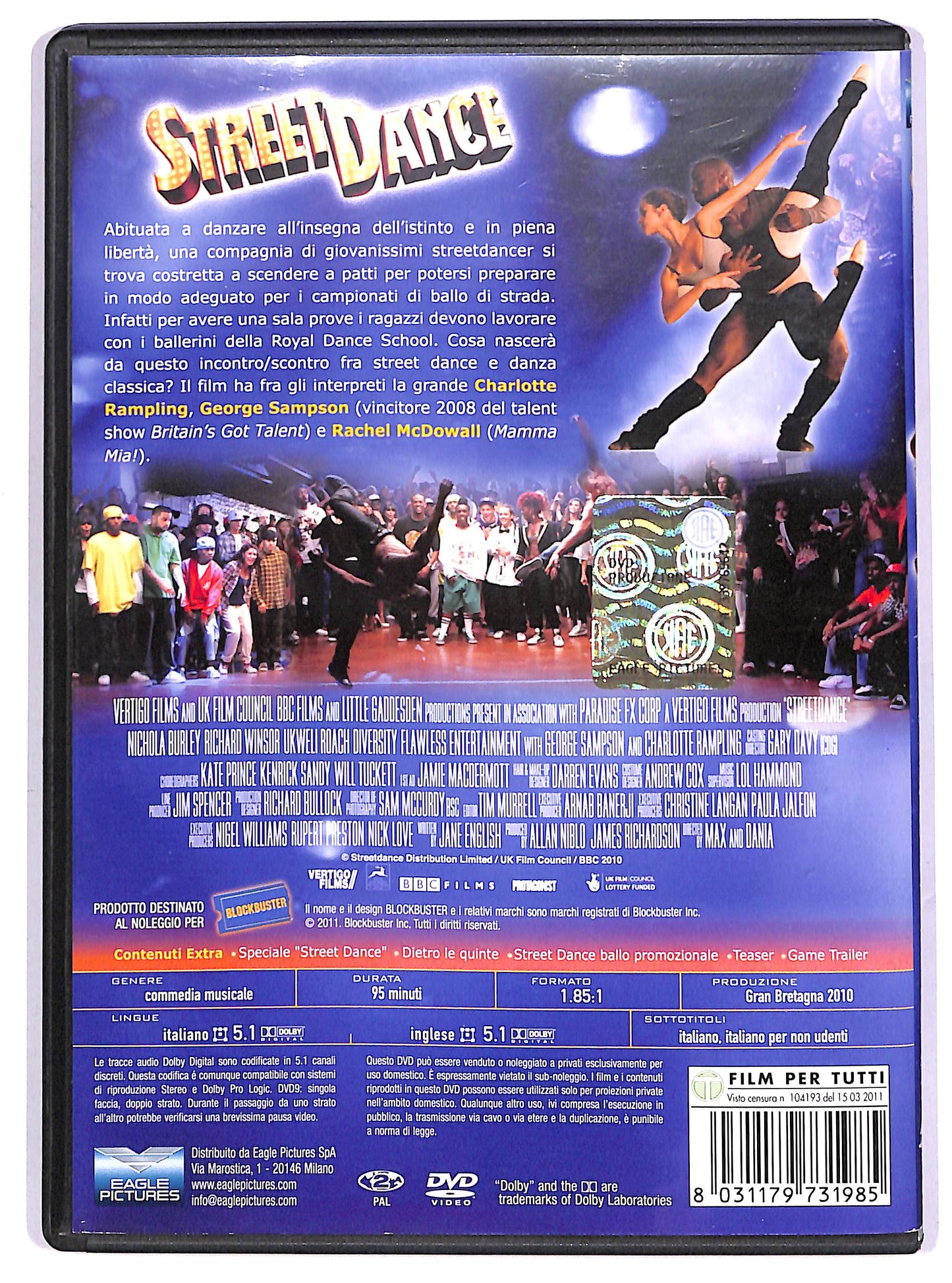 EBOND StreetDance NOLEGGIO DVD D638728