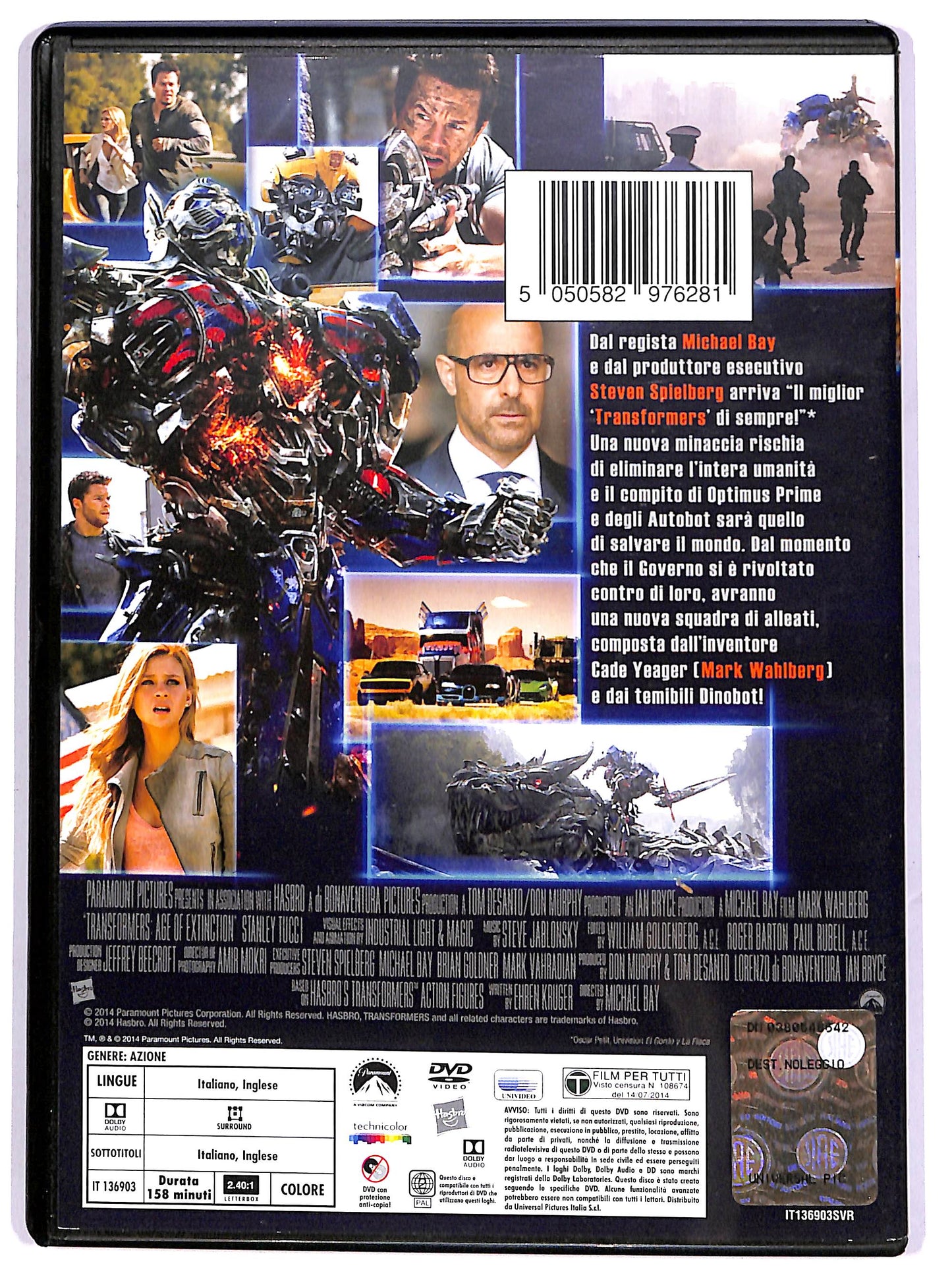 EBOND Transformers 4 - L'era dell'estinzione NOLEGGIO DVD D638739