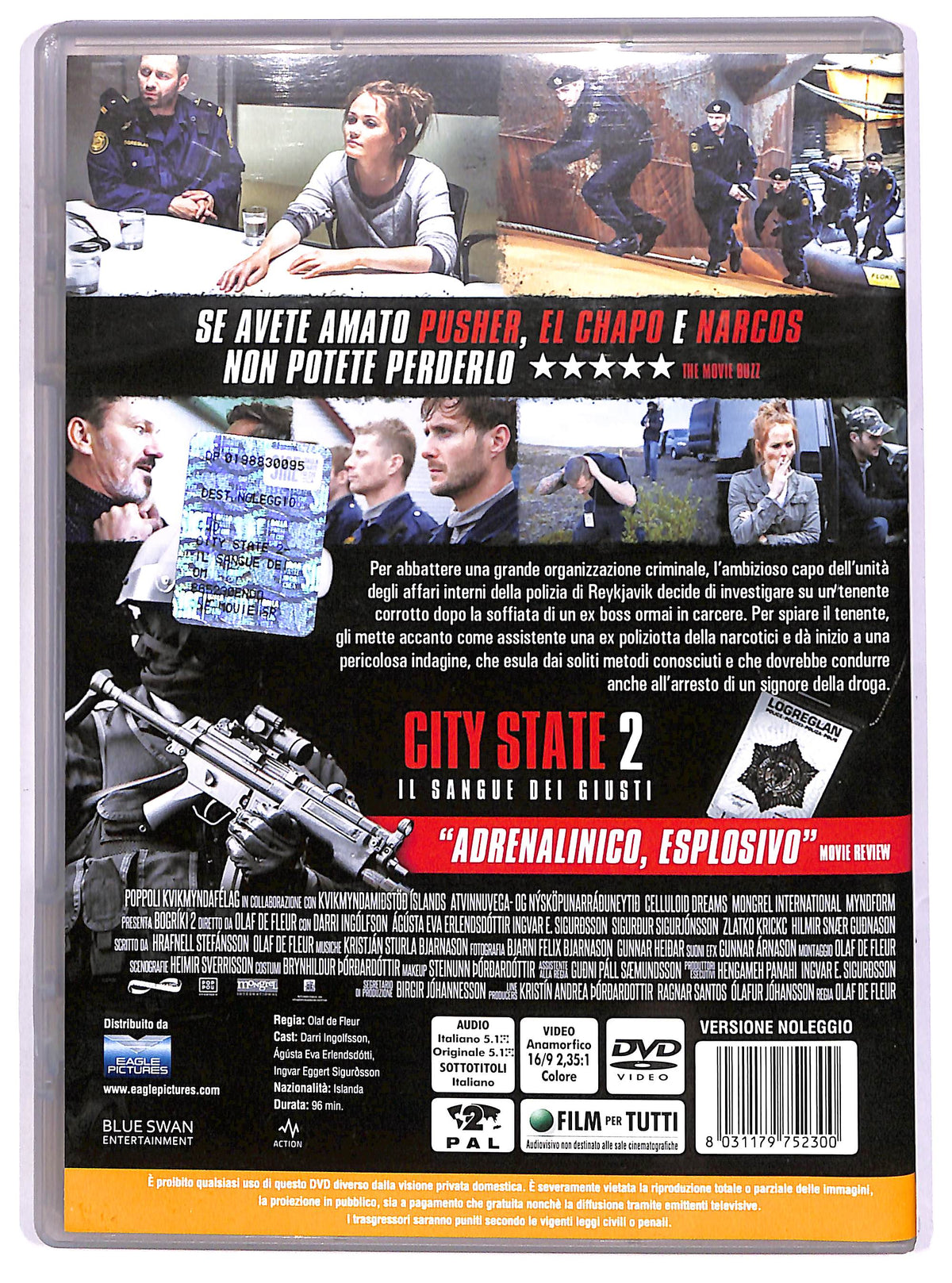 EBOND City State 2 - Il sangue dei giusti NOLEGGIO DVD D638755