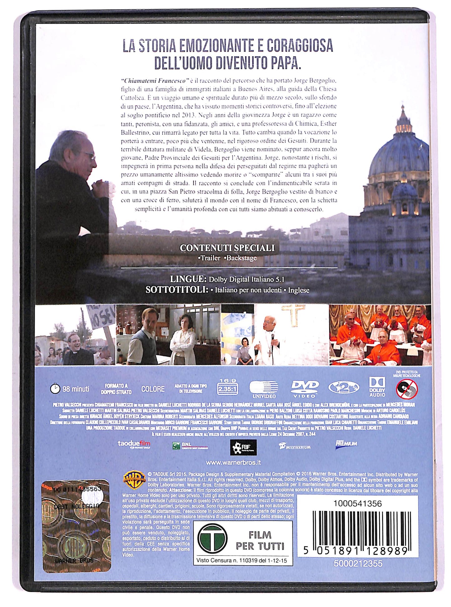 EBOND Chiamatemi Francesco - Il papa della gente NOLEGGIO DVD D638911