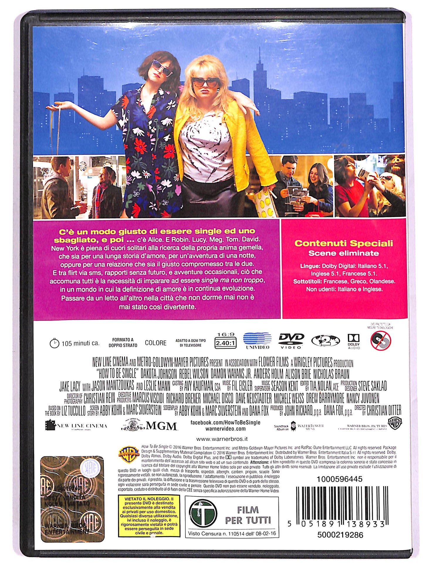 EBOND Single ma non troppo NOLEGGIO DVD D638951