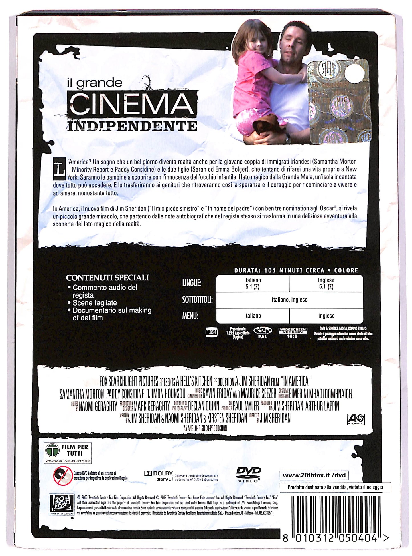 EBOND In America - Il sogno che non c'era SLIPCASE DVD D639008