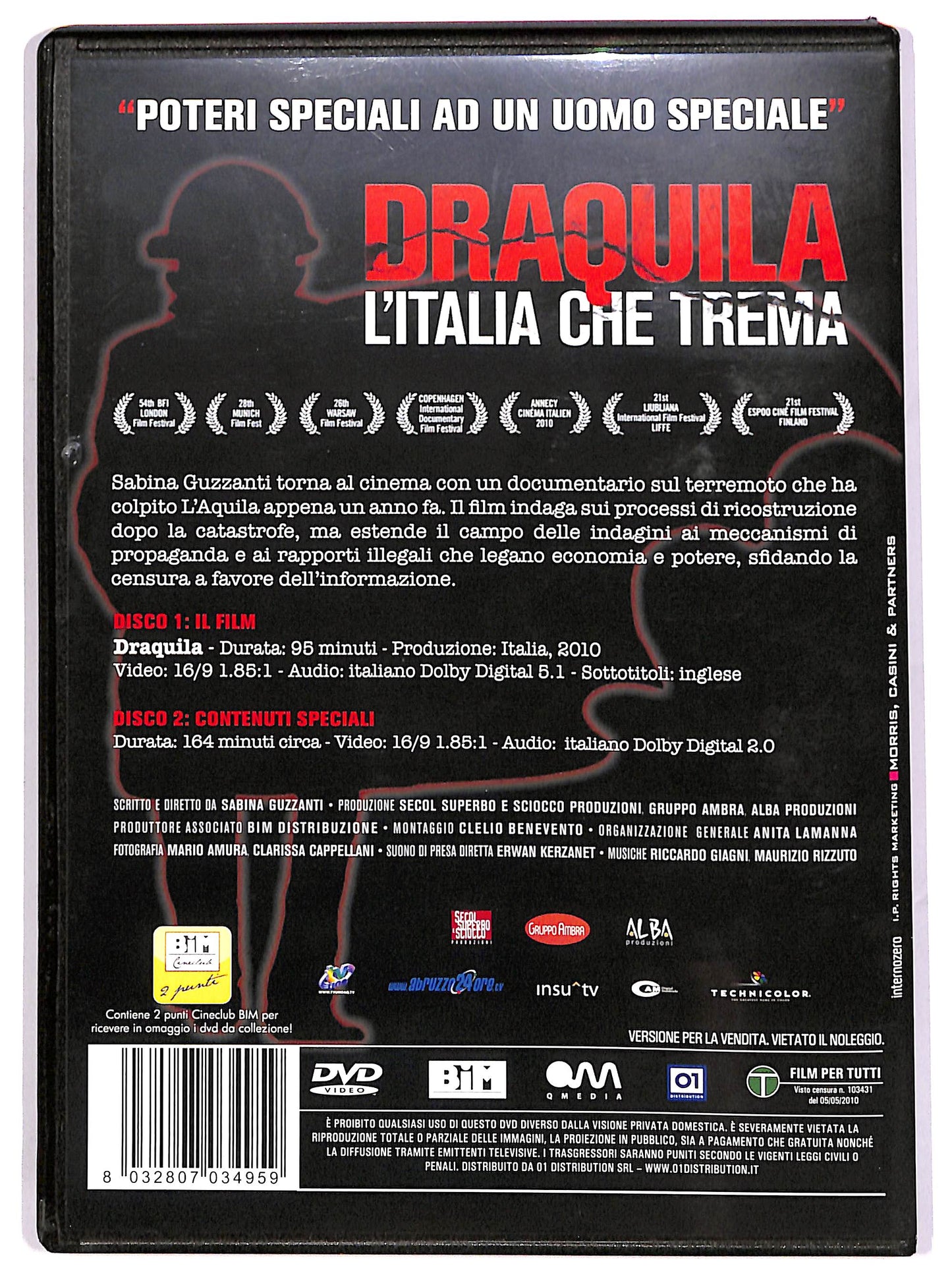 EBOND Draquila - L'Italia che trema DVD D639013