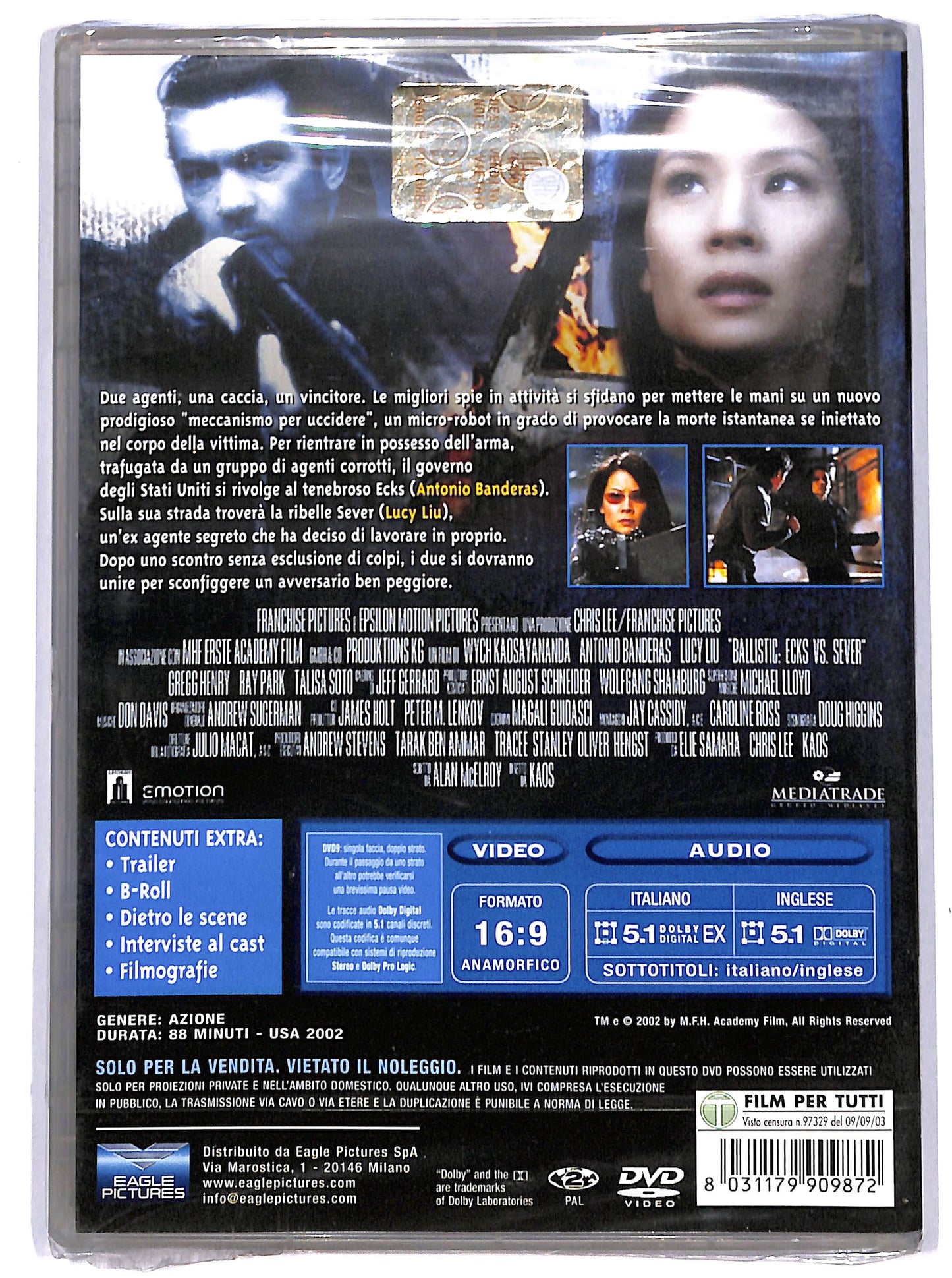 EBOND Ballistic DVD D639202