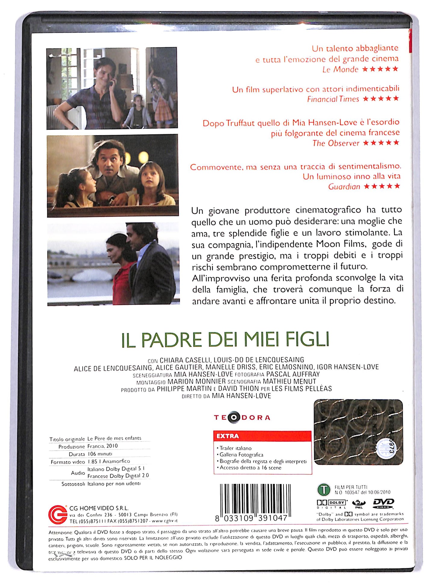 EBOND Il padre dei miei figli NOLEGGIO DVD D639327
