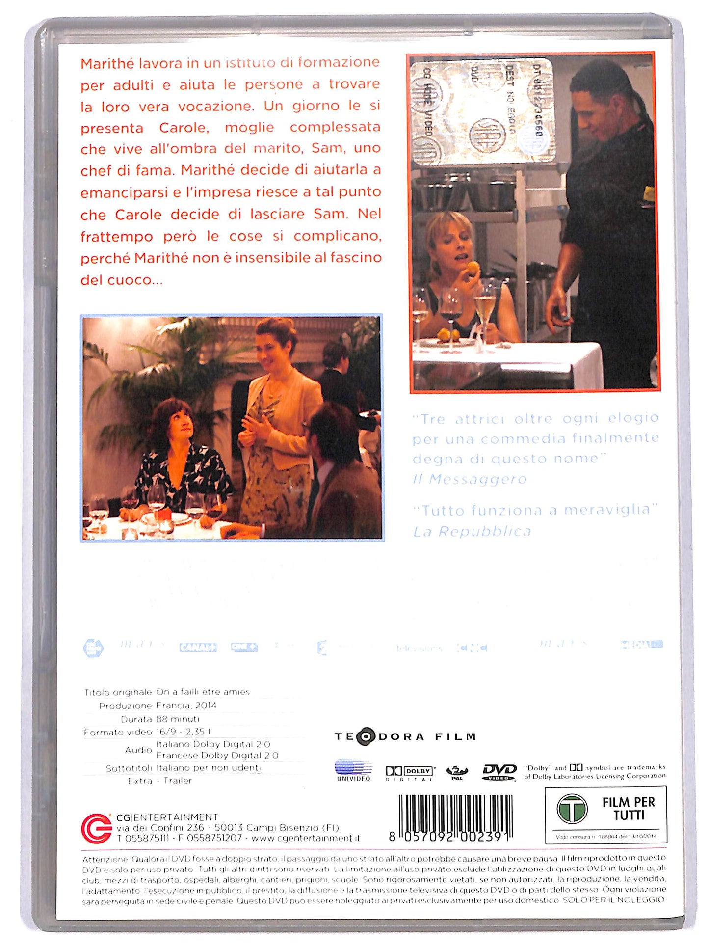EBOND la moglie del cuoco NOLEGGIO DVD D639364