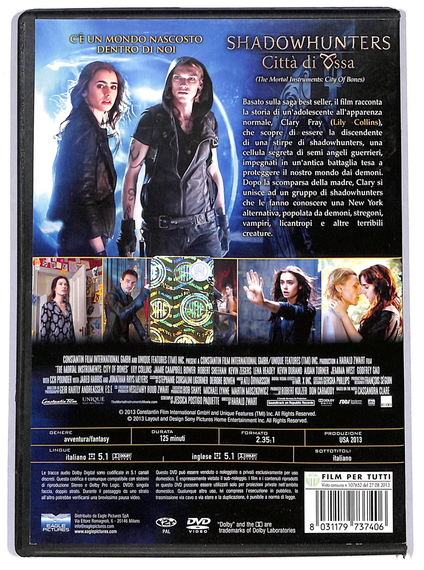 EBOND shadowhunters - citta di ossa DVD D639515