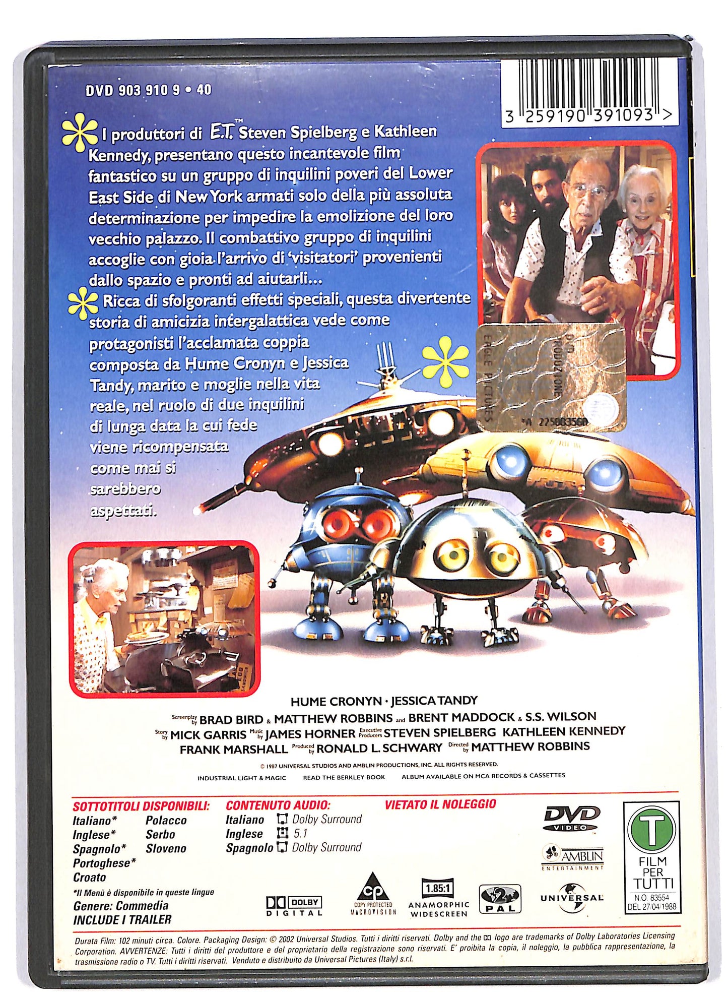 EBOND Miracolo sull'8ª strada DVD D639644