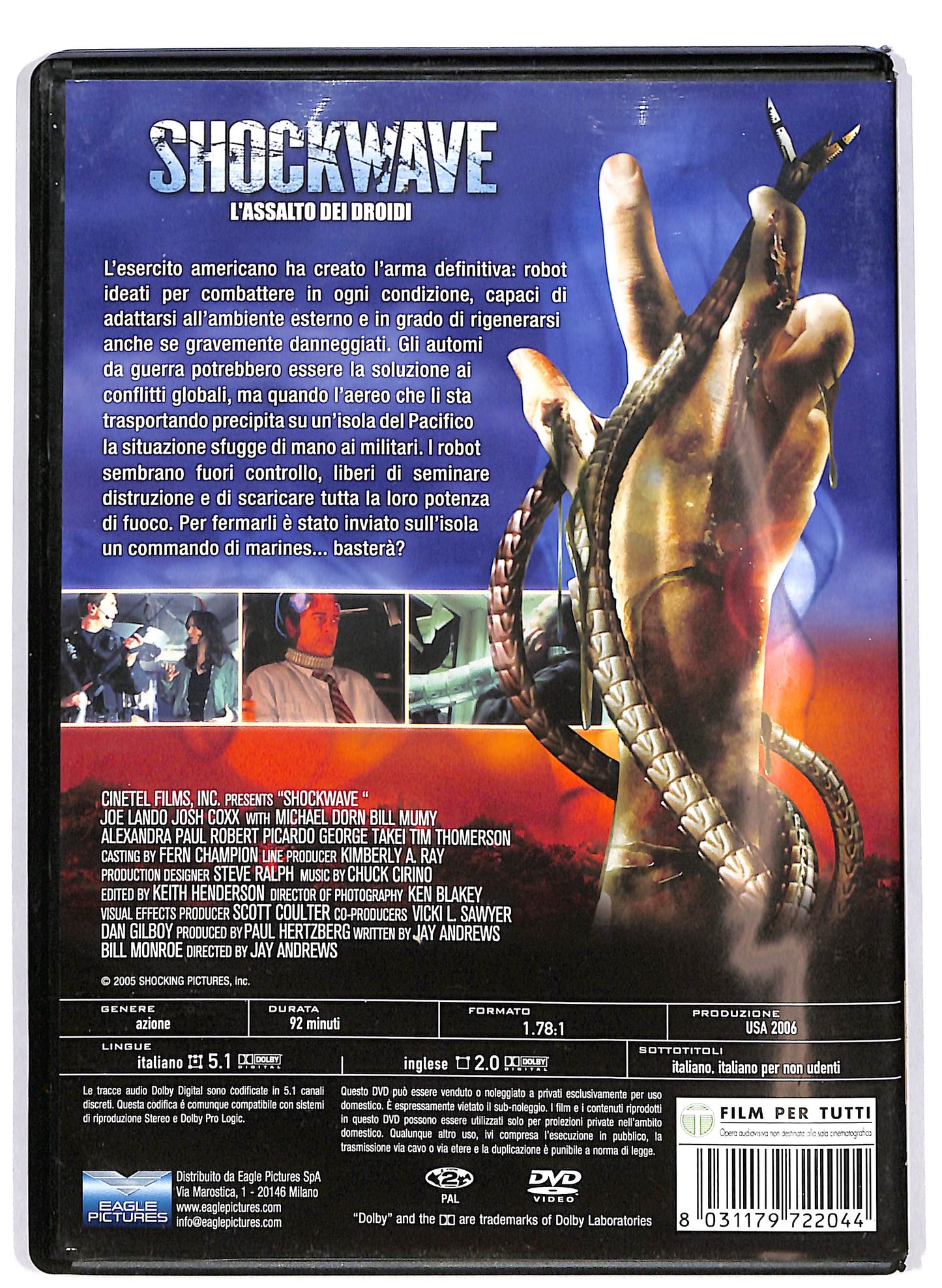 EBOND Shockwave L' assalto dei droidi DVD D639662