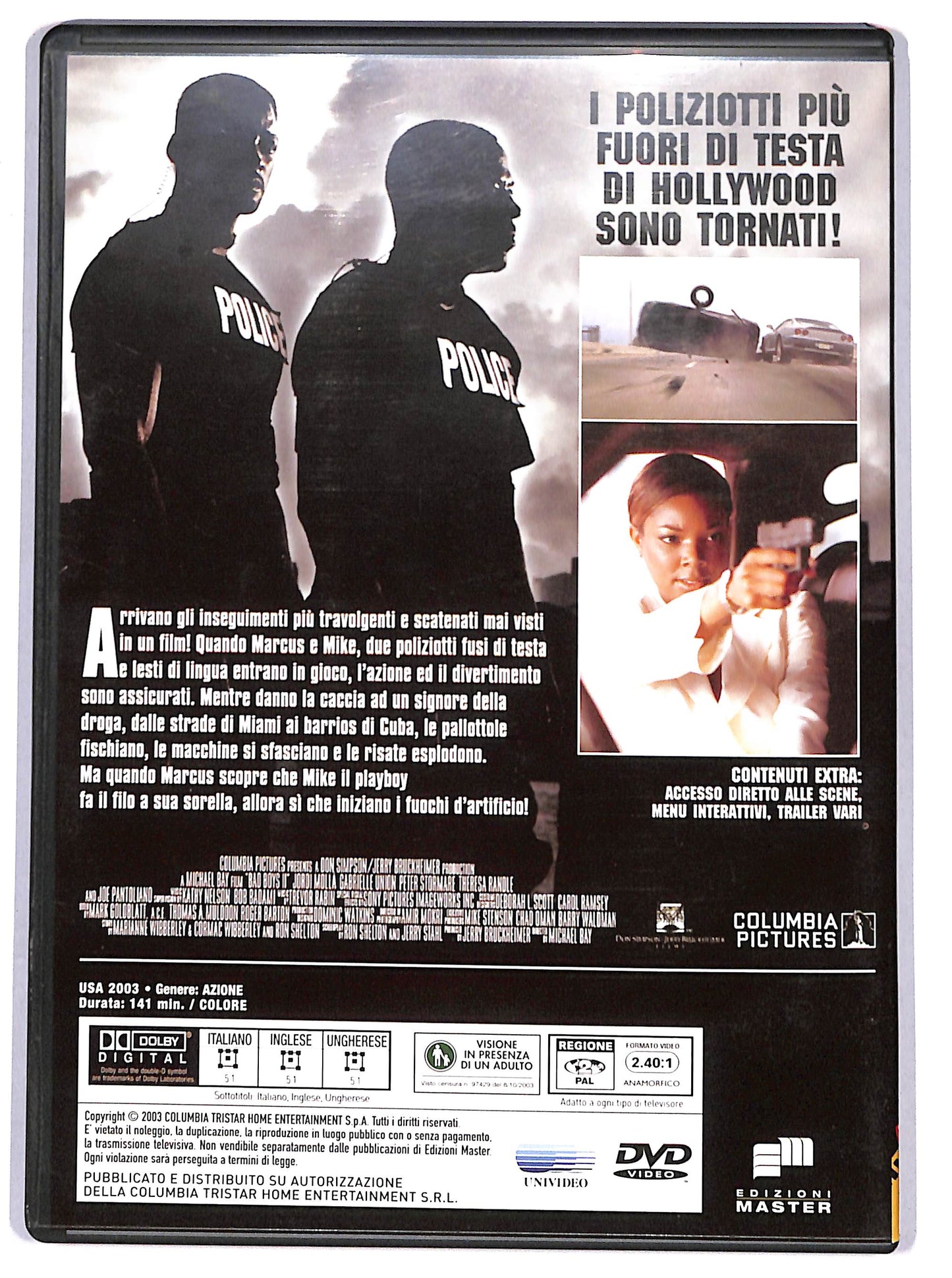 EBOND Bad Boys II EDITORIALE DVD D639708