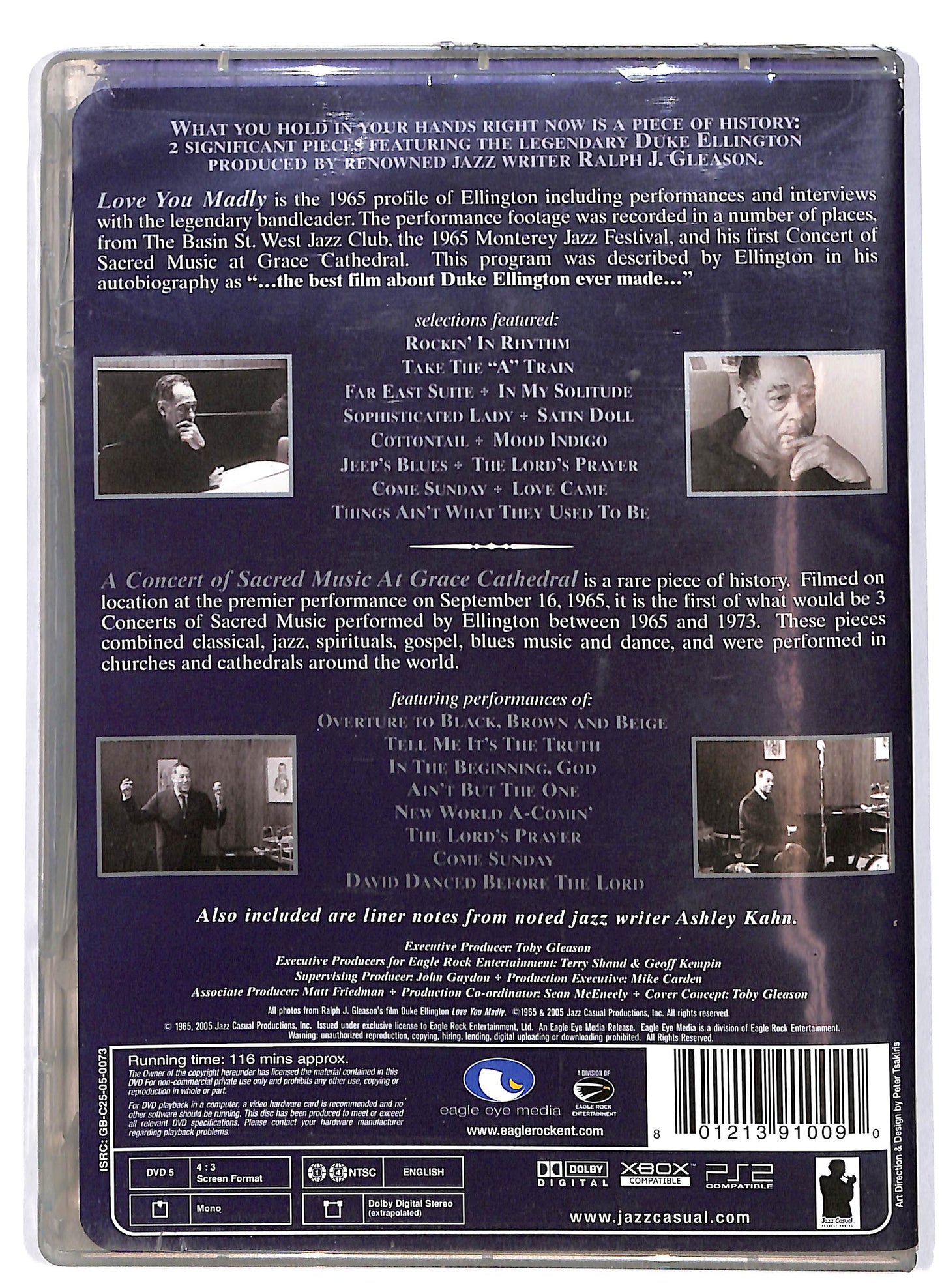 EBOND Duke Ellington Love You Madly + A Concert Of Sacred DVD D639808