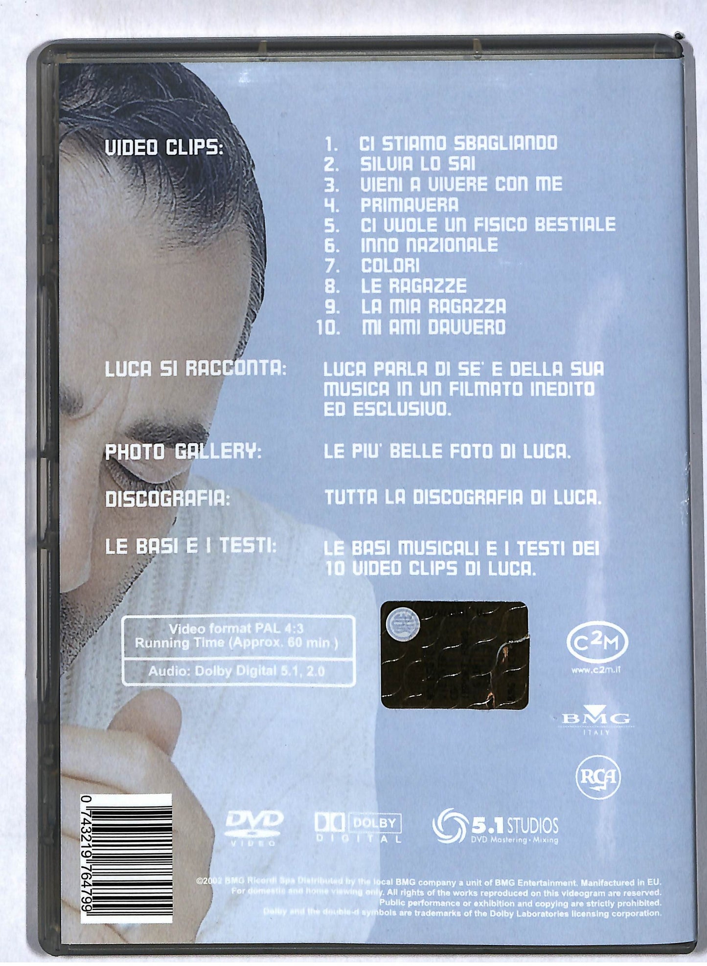 EBOND Luca Carboni Autoritratto DVD D639821