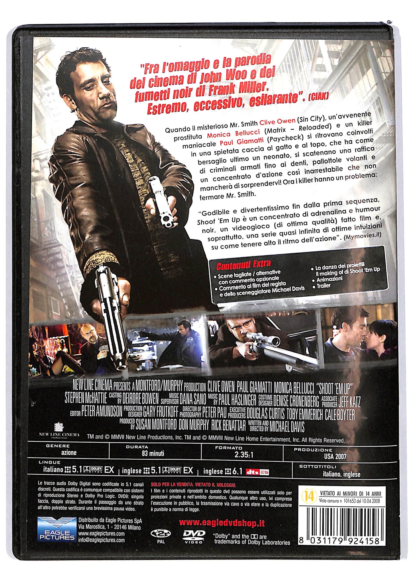 EBOND Shoot 'Em Up Spara O Muori DVD D639827