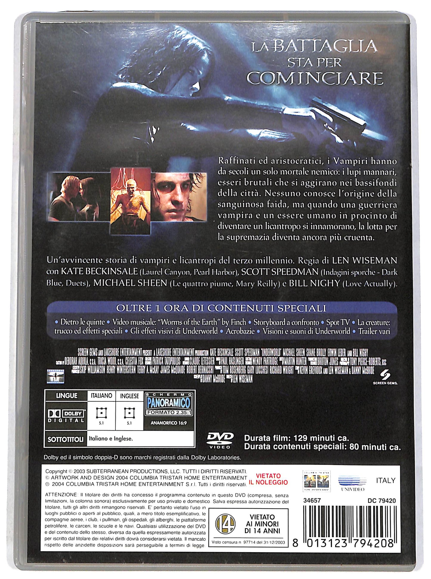 EBOND Underworld Extended Cut DVD D639915
