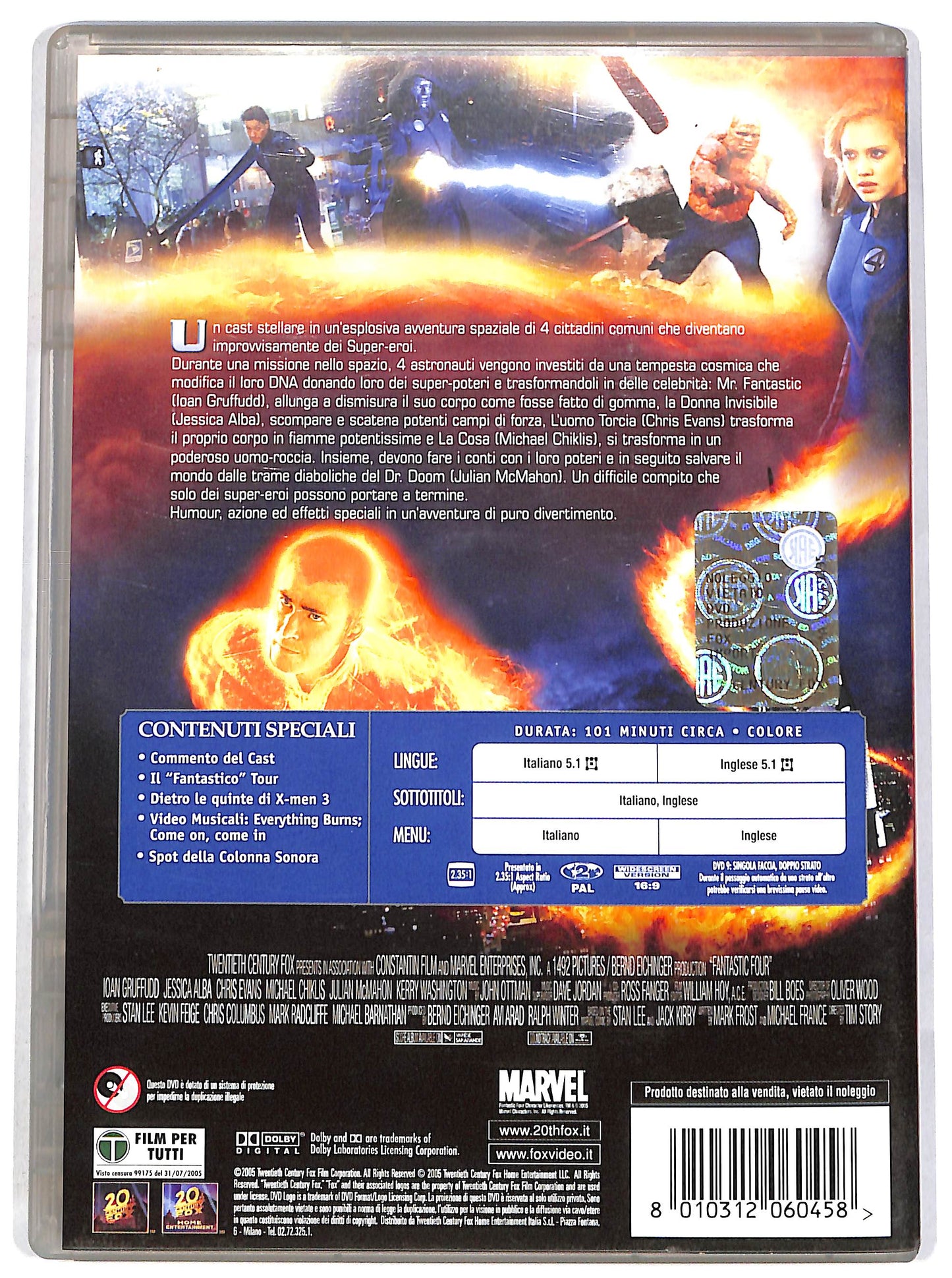 EBOND I Fantastici 4 DVD D639917