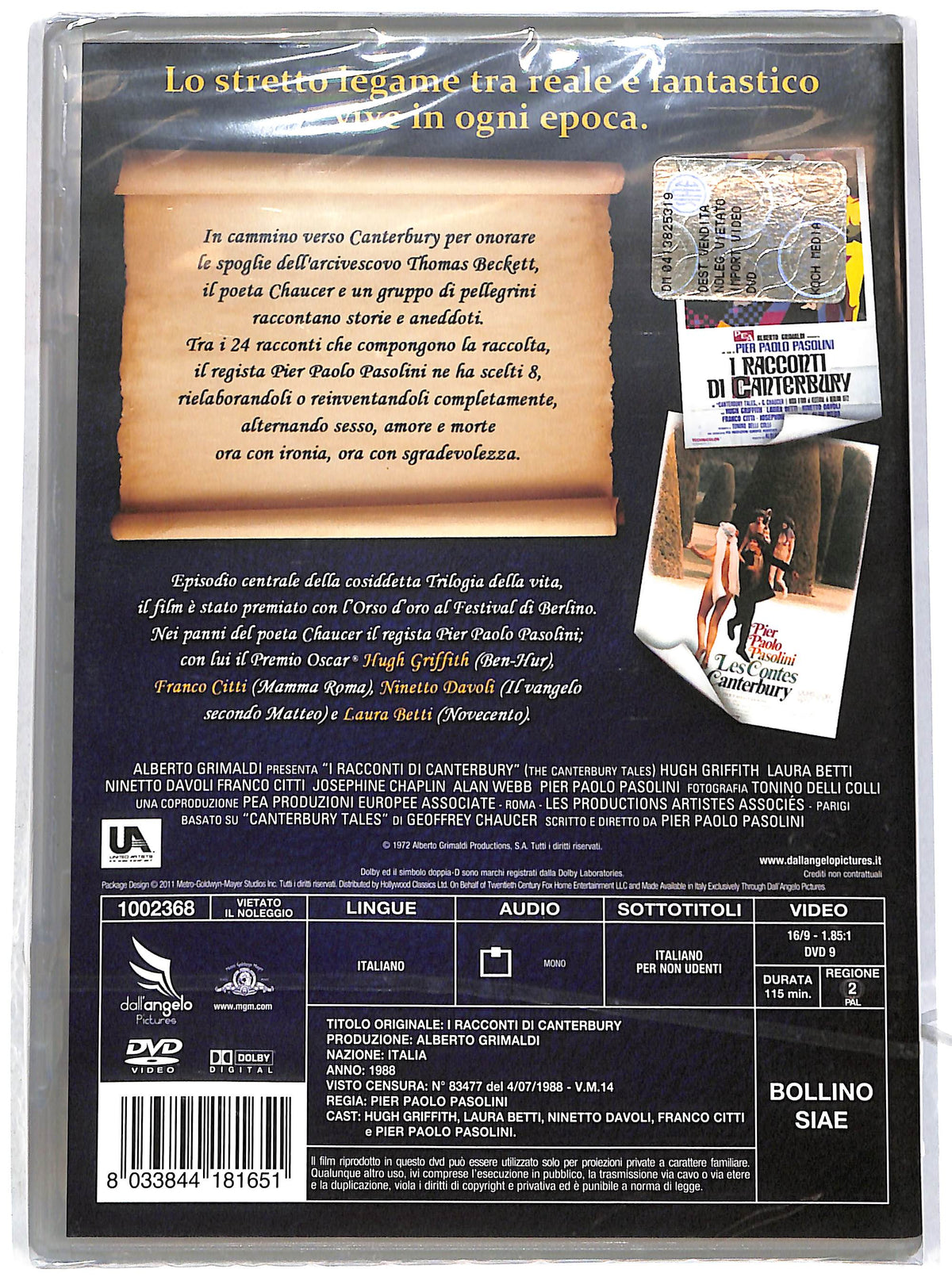 EBOND I racconti di Canterbury DVD D639953