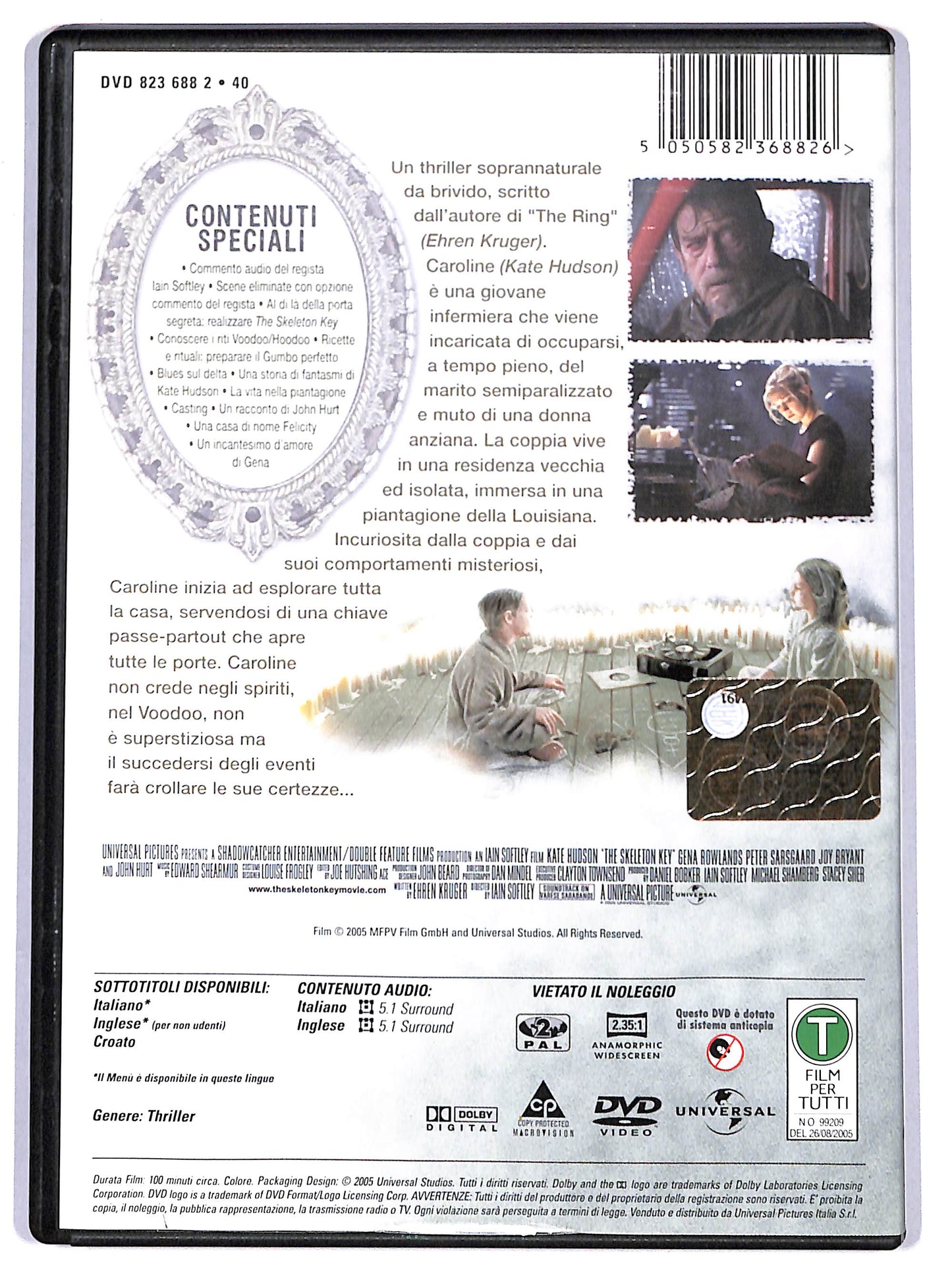 EBOND skeleton key DVD D640003