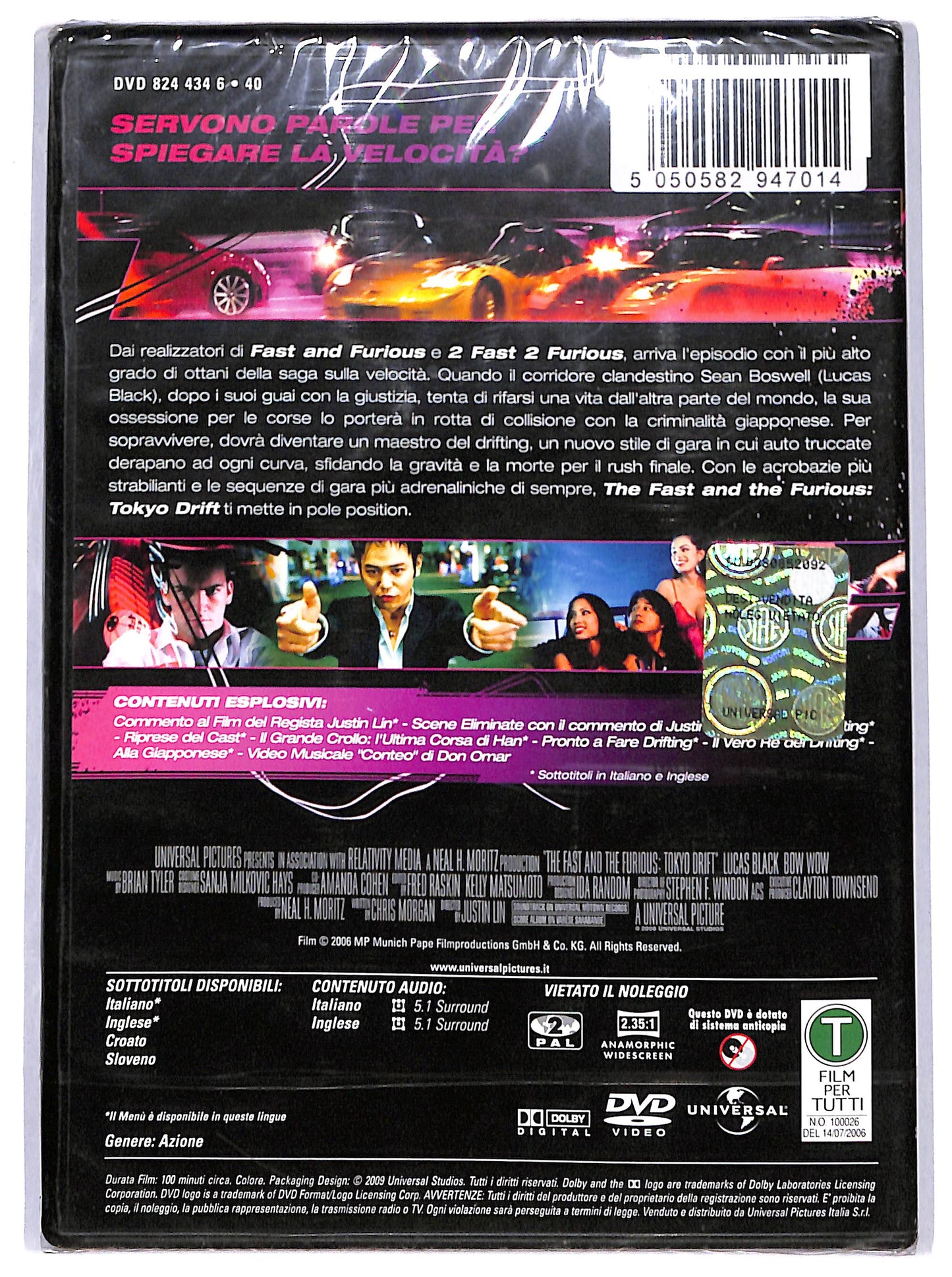 EBOND The Fast and the Furious: Tokyo Drift DVD D640041