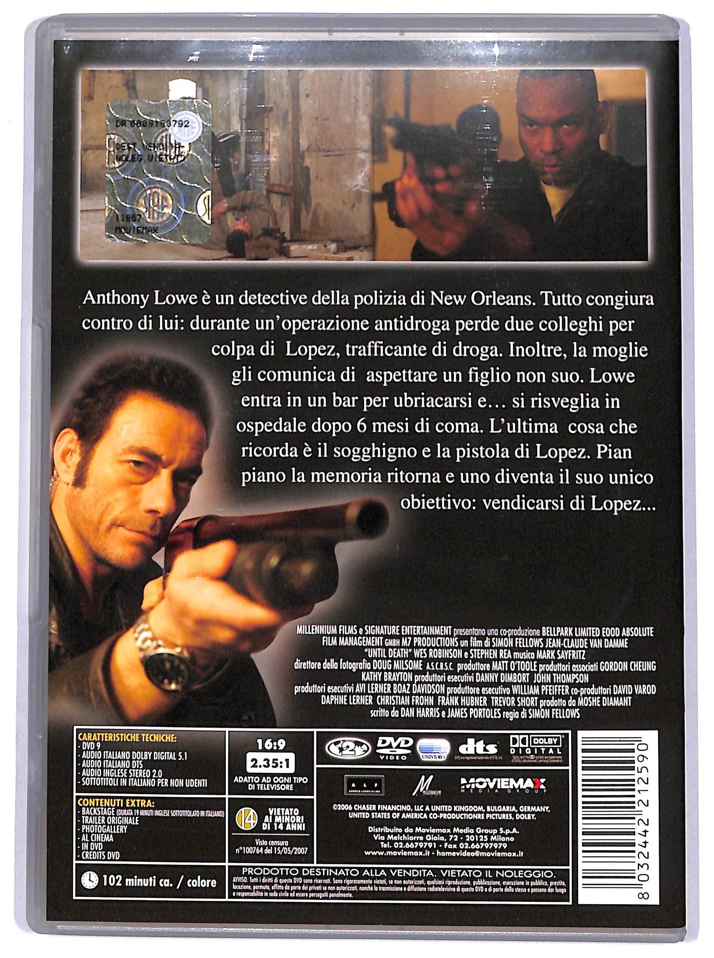 EBOND until death DVD D640050
