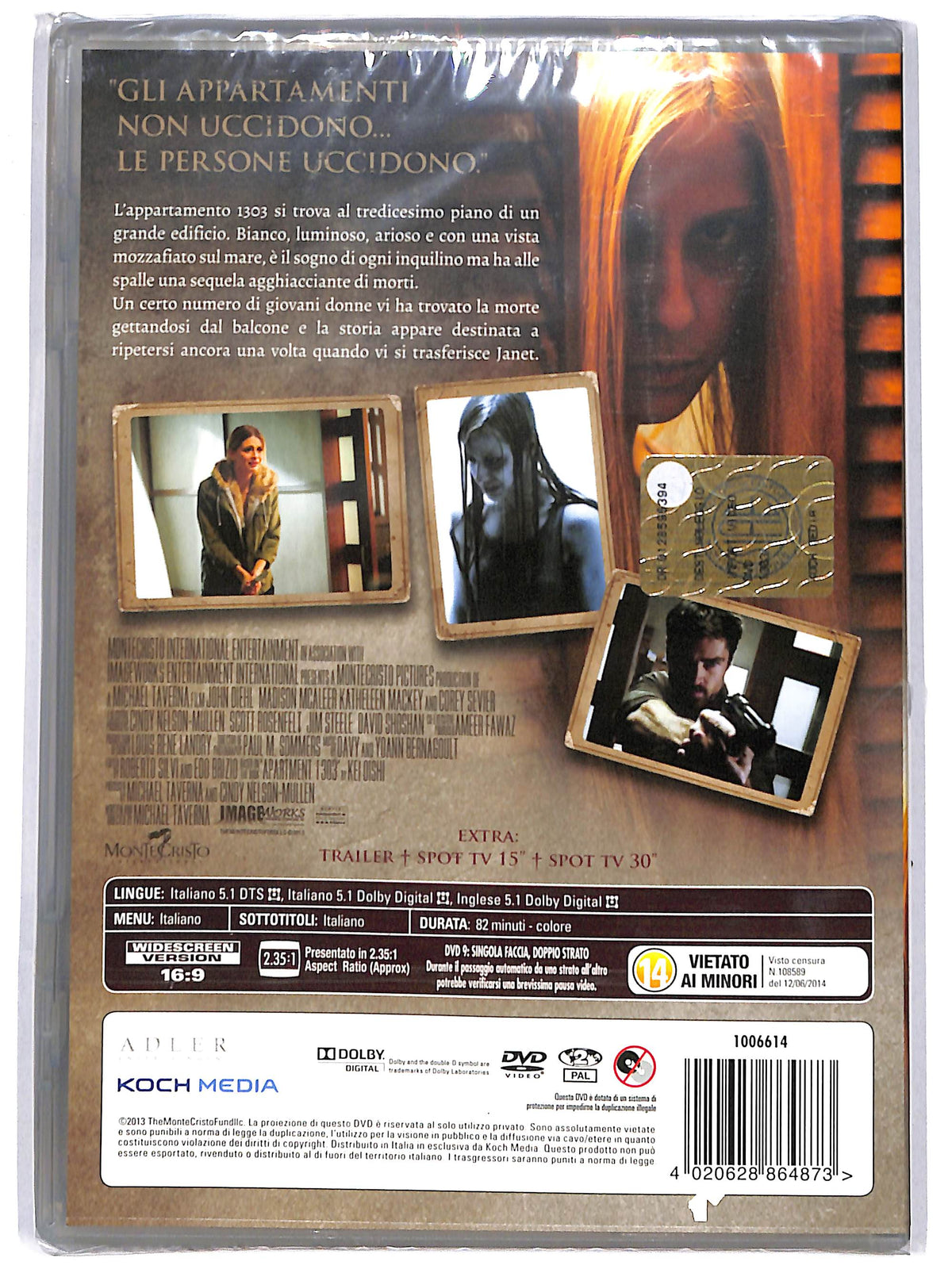 EBOND 1303 la paura ha inizio DVD D640063