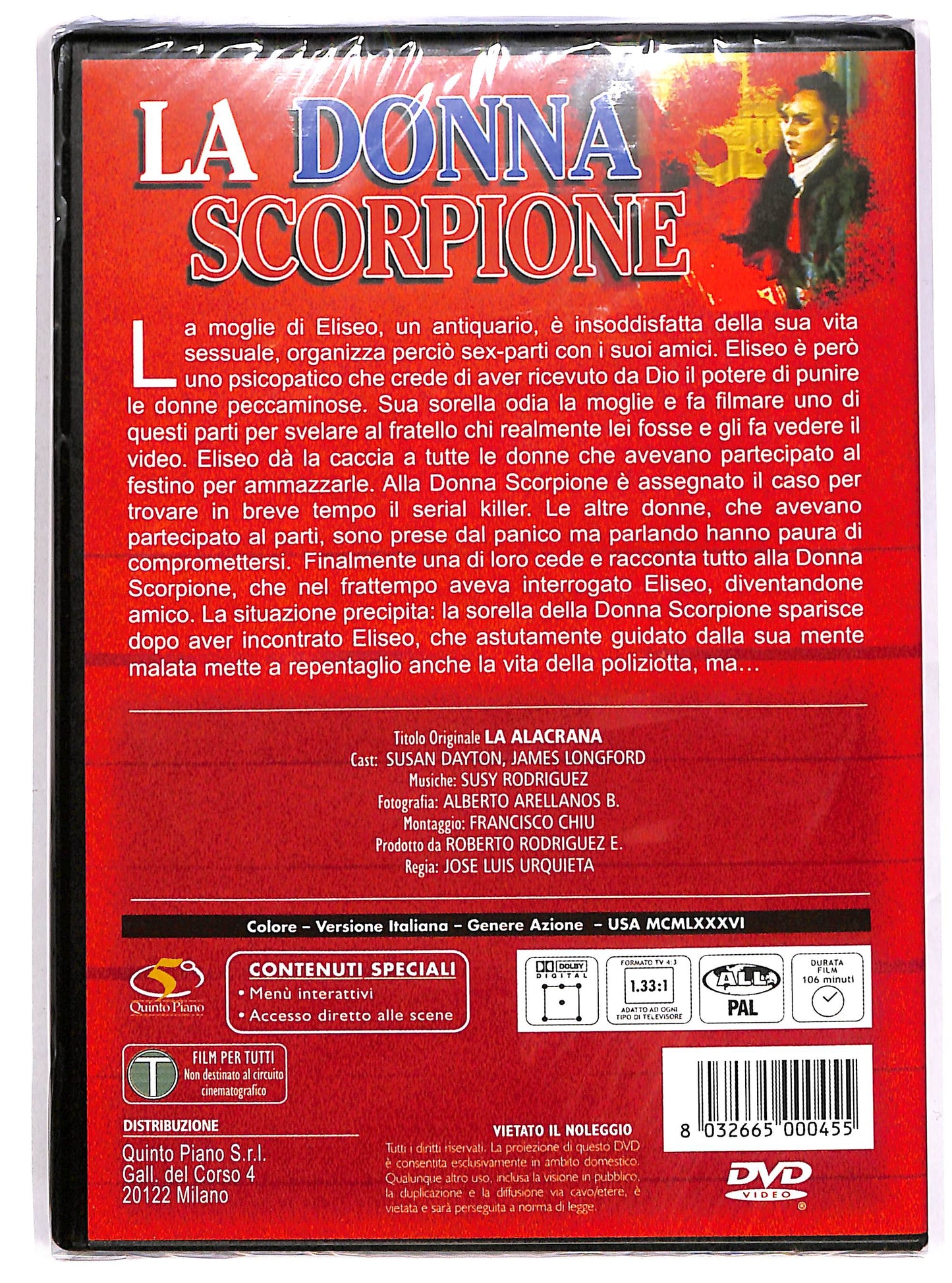EBOND La donna scorpione DVD D640125