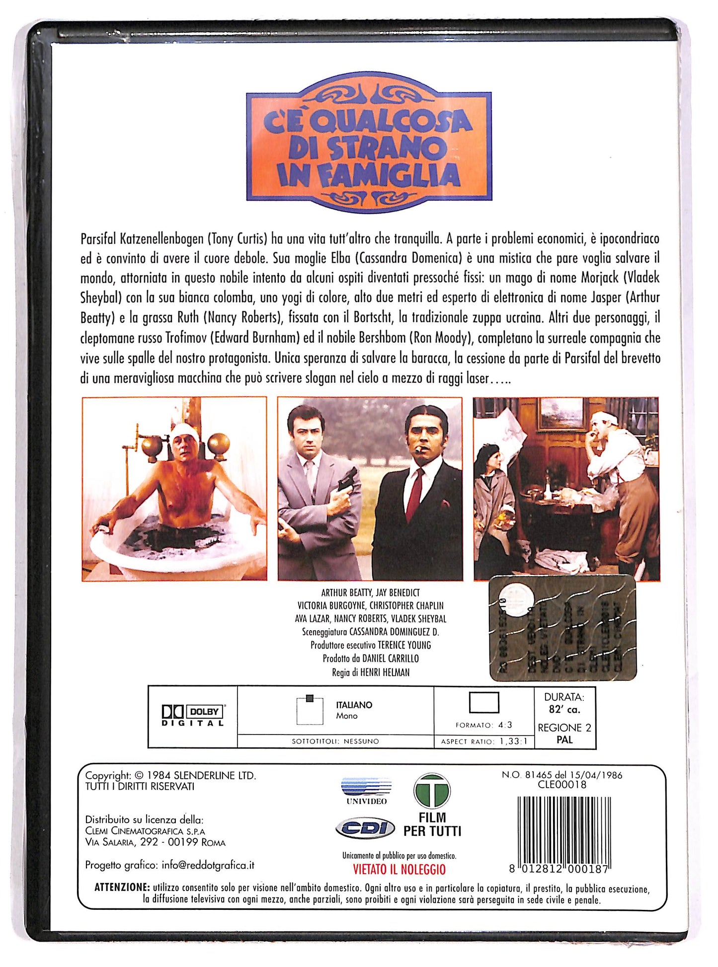 EBOND C'e qualcosa di strano in famiglia DVD D640163