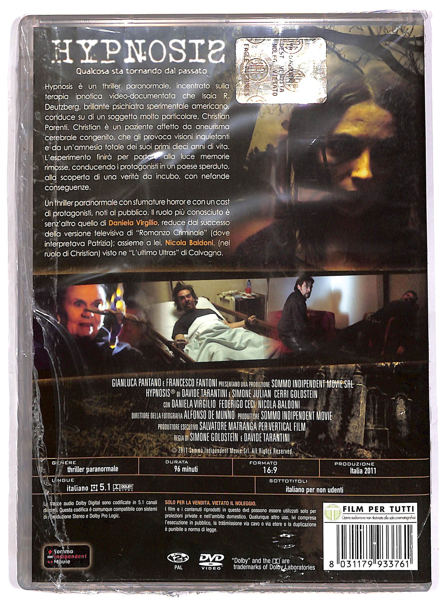 EBOND Hypnosis - Qualcosa sta tornando dal passato DVD D640308