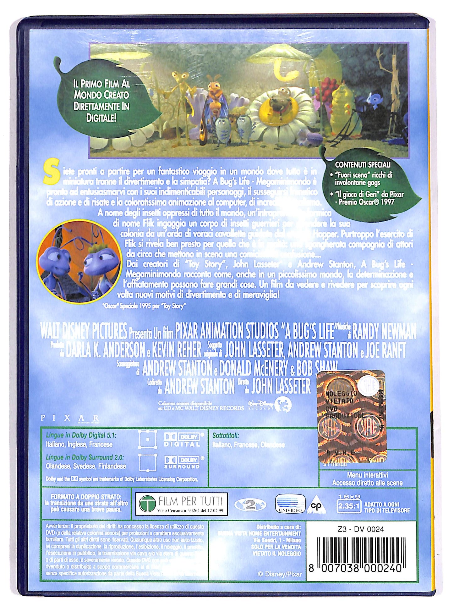 EBOND A Bugs Life - Megaminimondo DVD D640335
