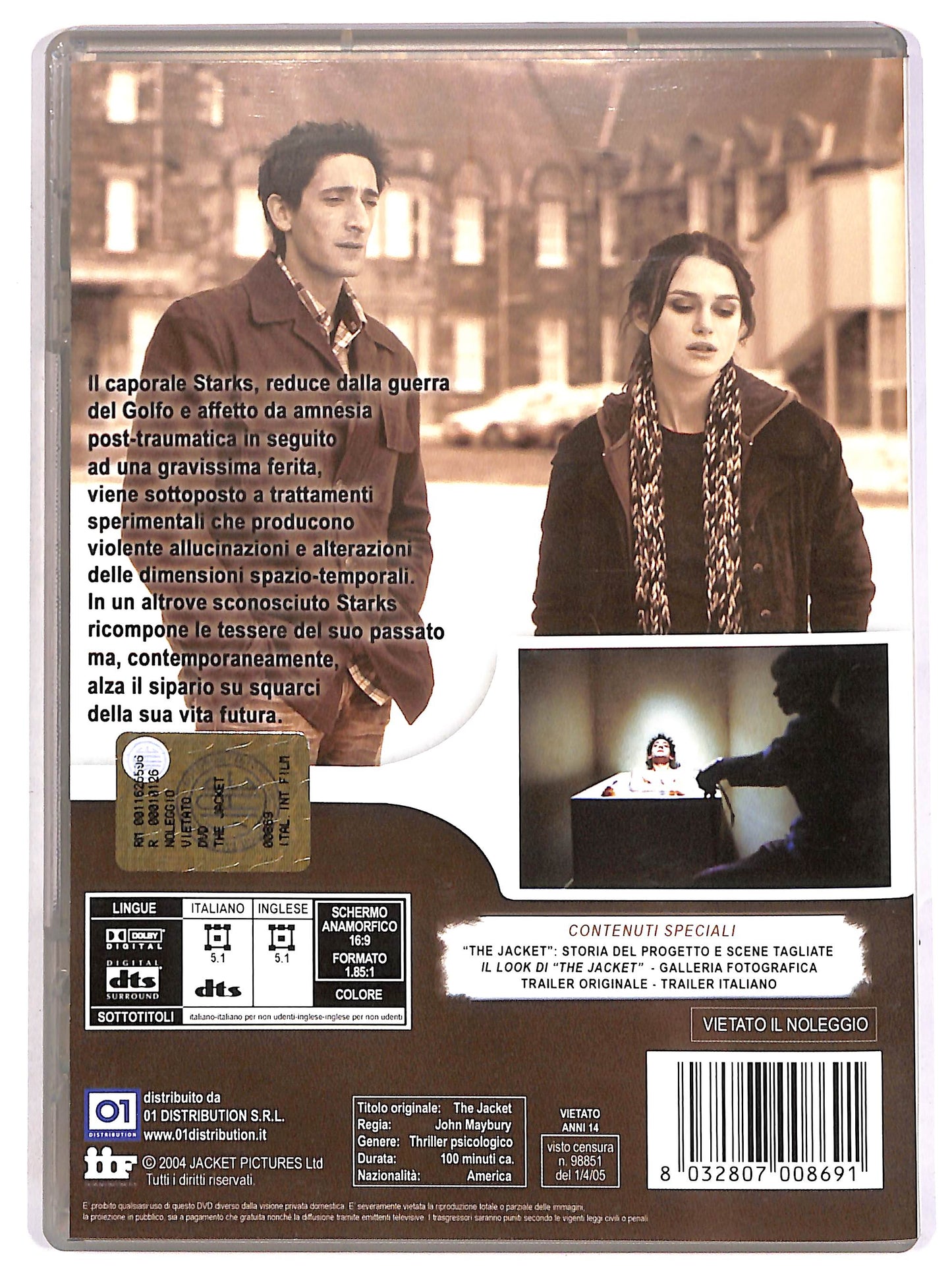 EBOND The Jacket DVD D640419