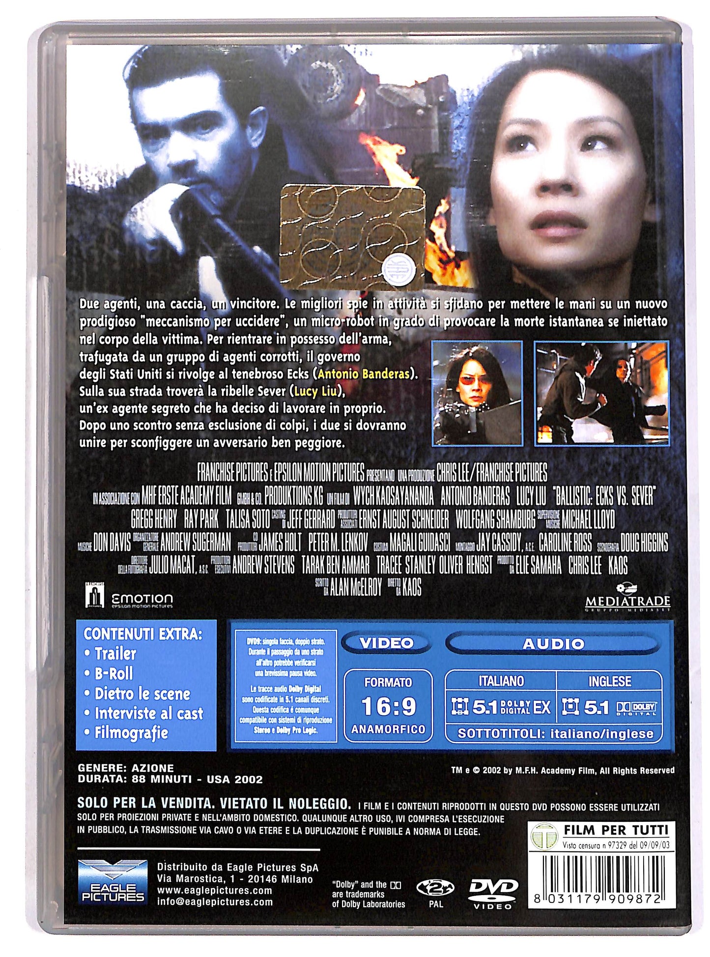 EBOND Ballistic DVD D640441