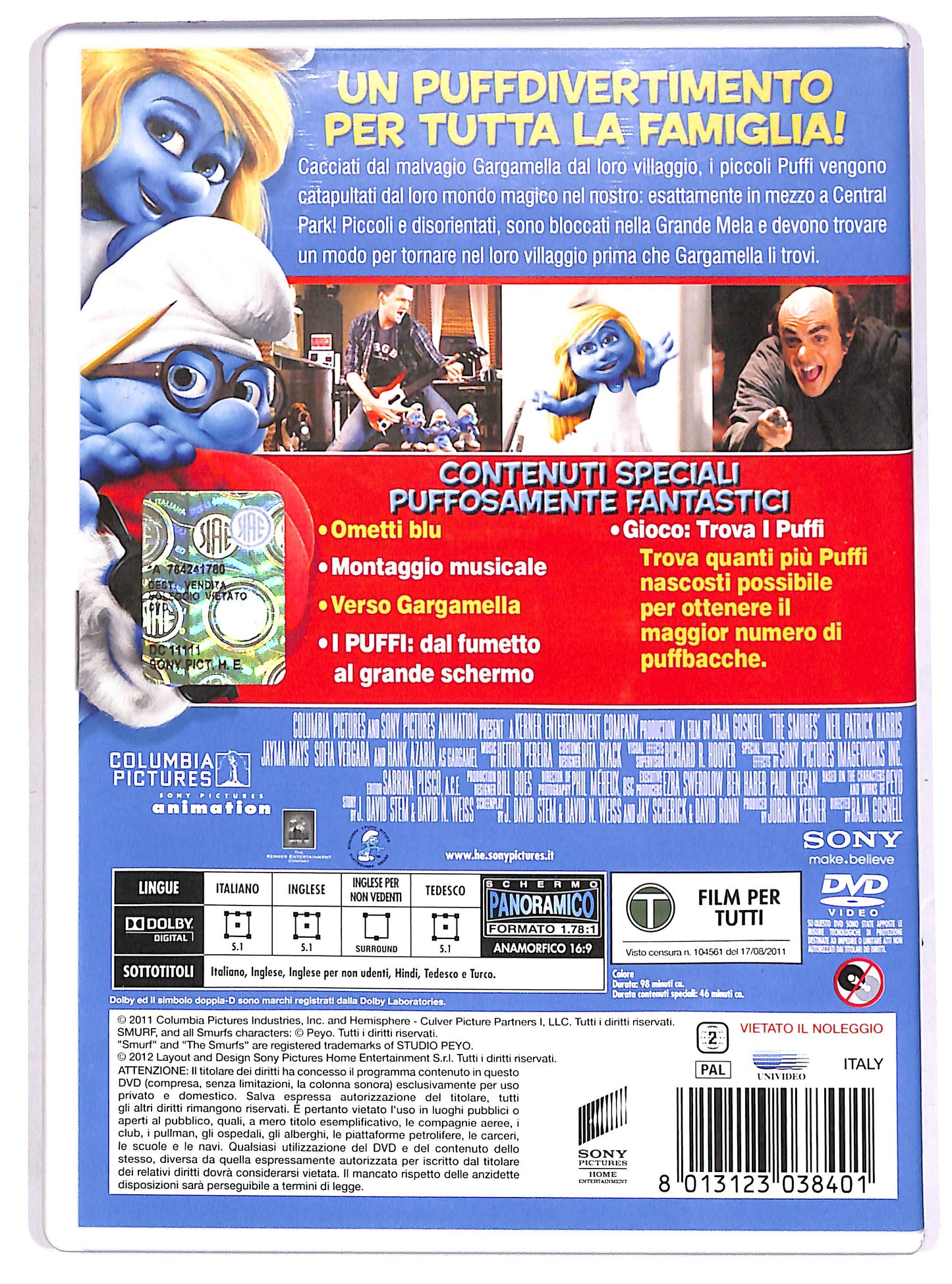 EBOND I Puffi DVD D640448