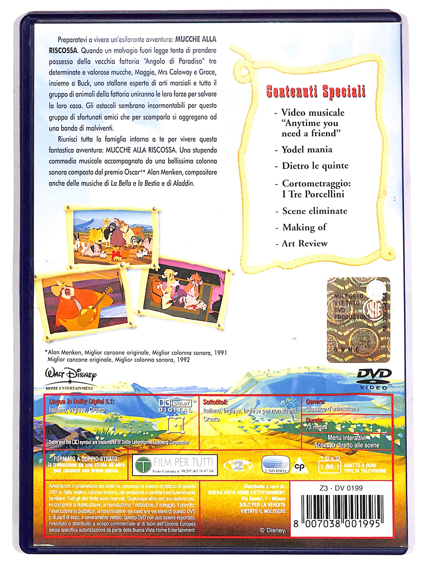 EBOND Mucche alla riscossa DVD D640451