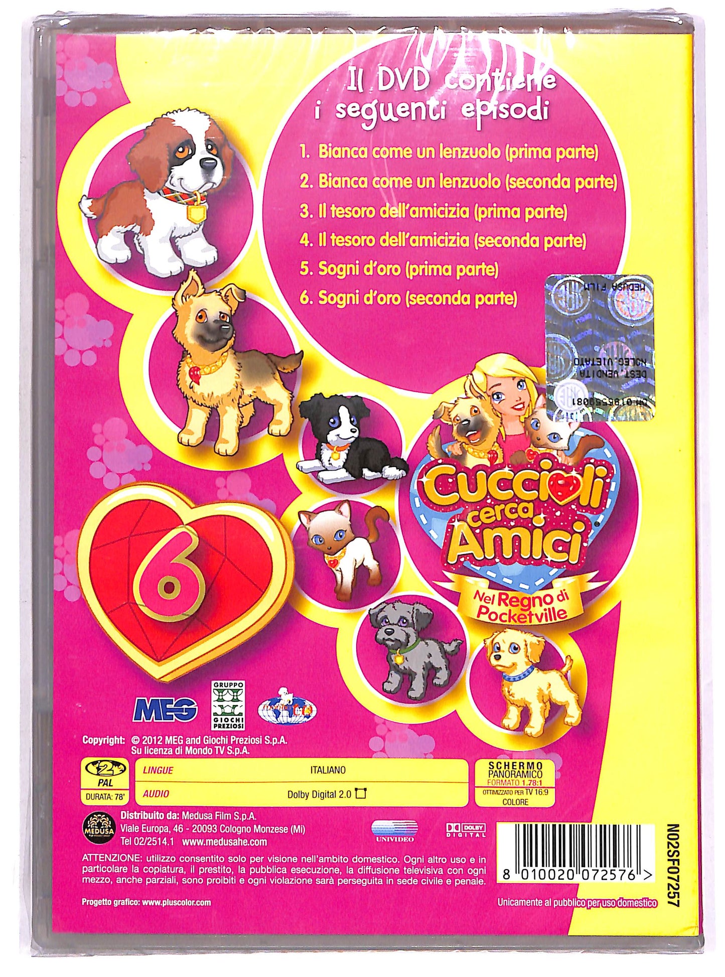 EBOND Cuccioli cerca amici - Nel regno di Pocketville Vol.6 DVD D640612