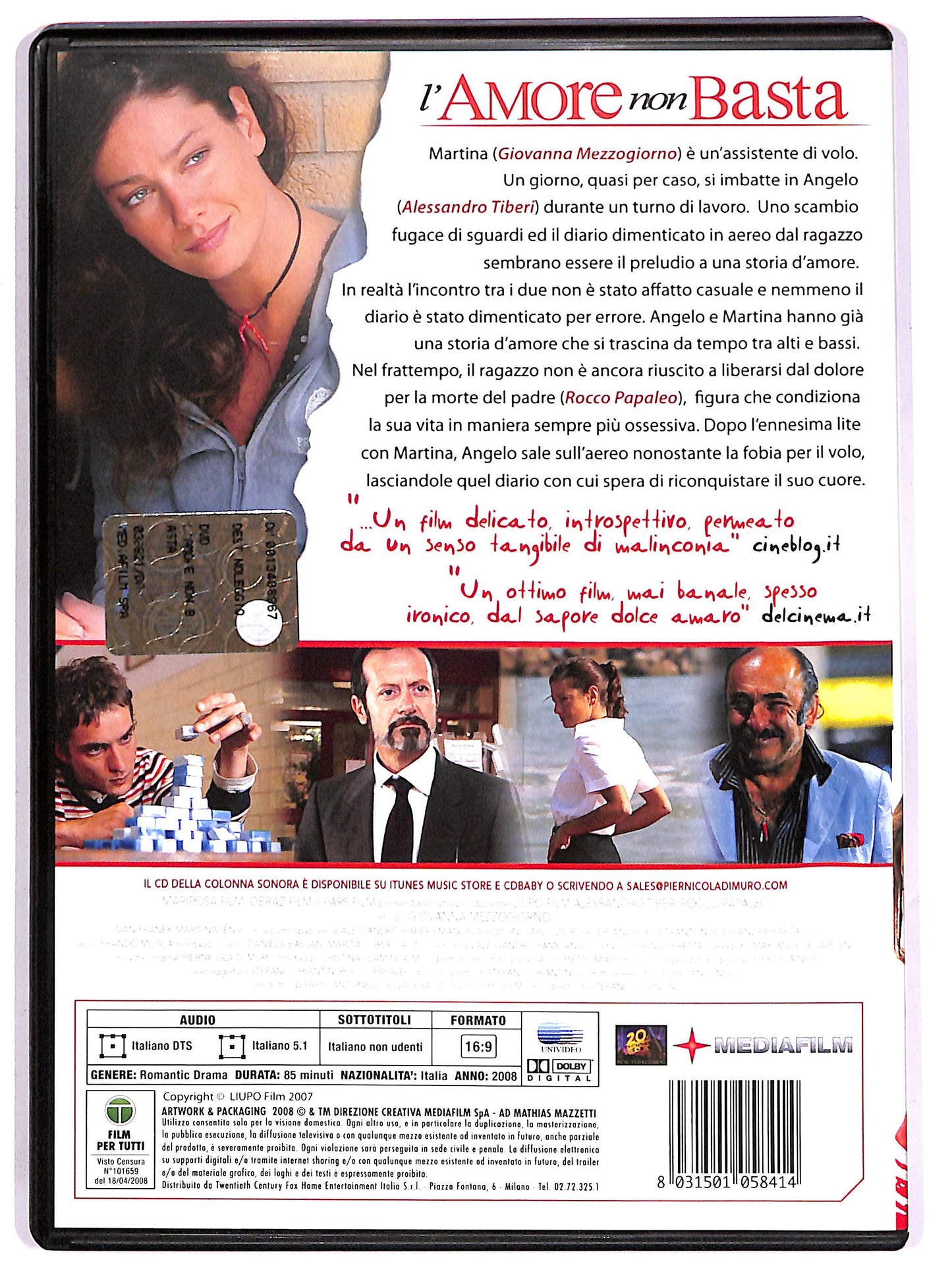 EBOND L'amore non basta NOLEGGIO DVD D640621