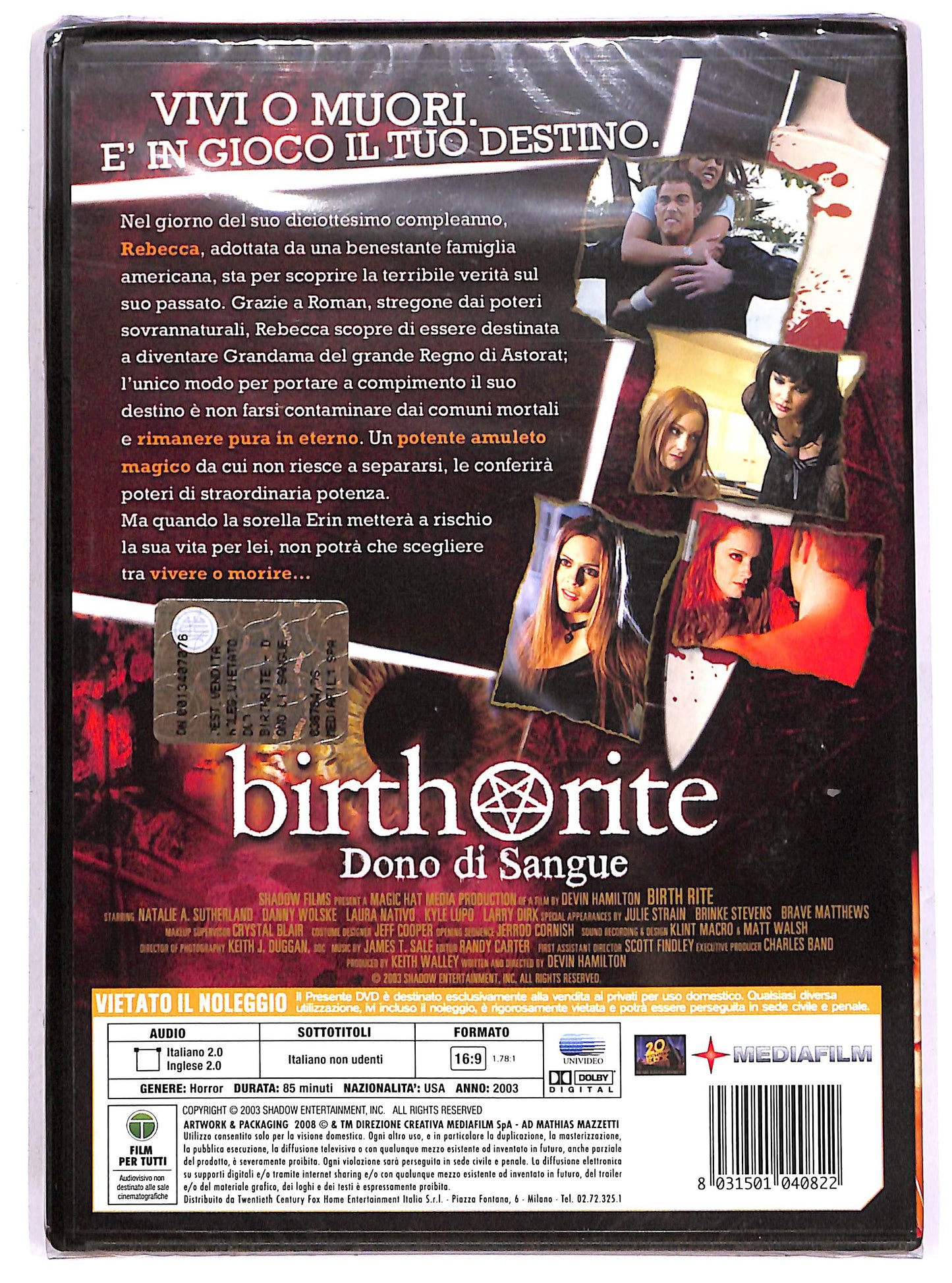 EBOND Birth Rite - Dono di sangue DVD D640663